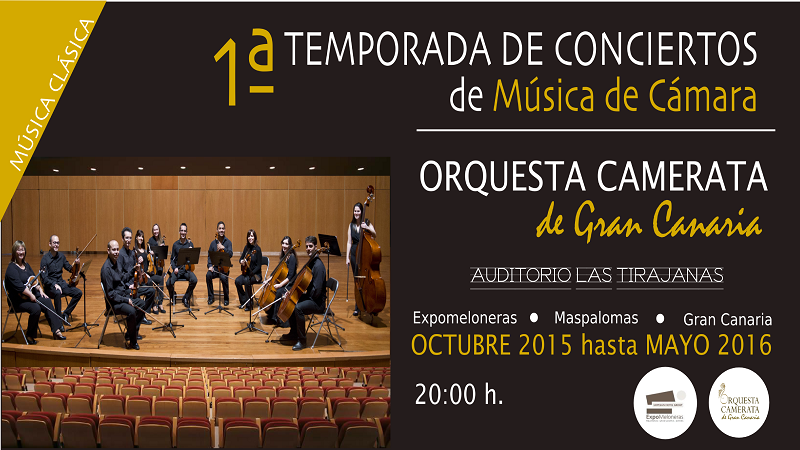 1ª temporada de conciertos de la Orquesta Camerata de Gran Canaria