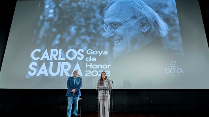 El histórico cineasta español Carlos Saura, Goya de Honor 2023 de la Academia de Cine