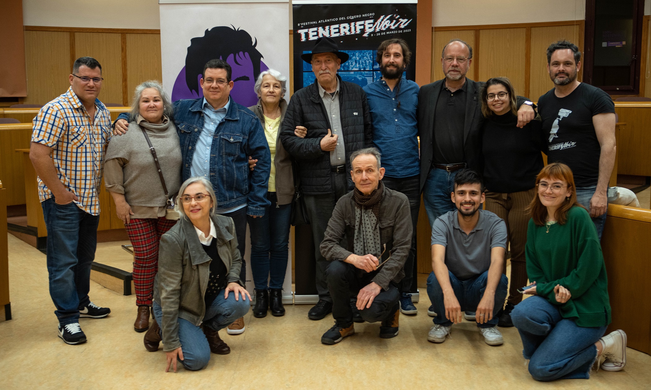 Andreu Martín recoge el Premio Negra y Criminal de Tenerife Noir en los III Diálogos Criminales