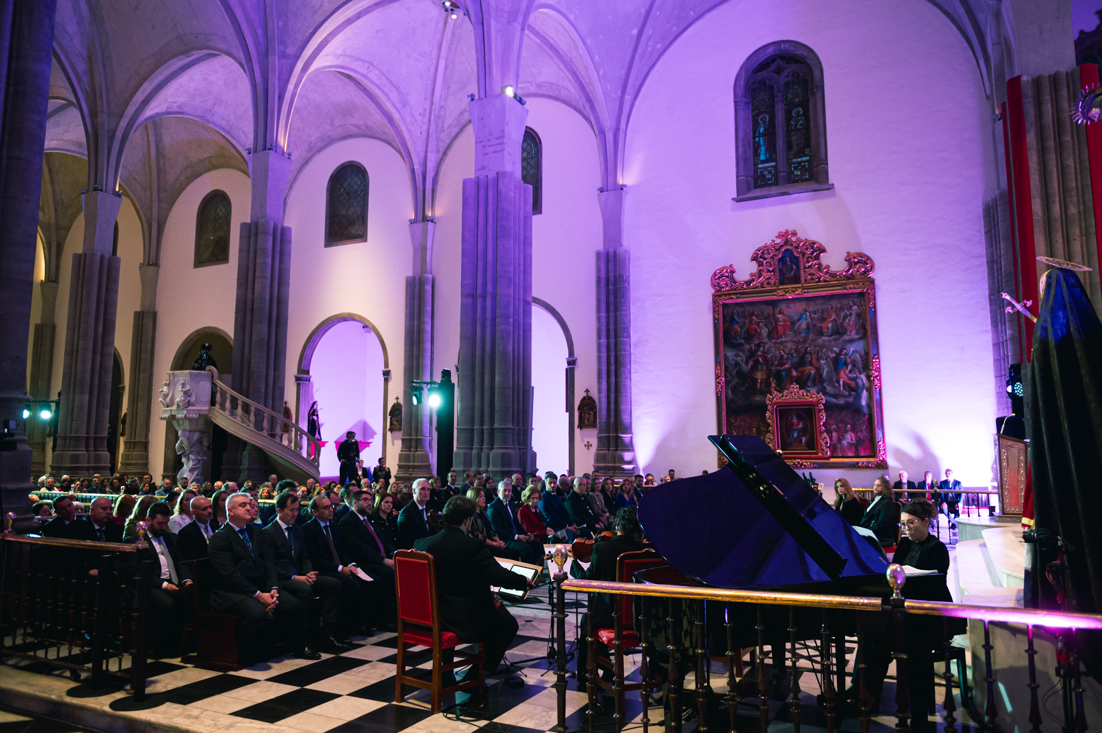 TVE en Canarias emite este sábado el concierto de Ciudades Patrimonio con la asistencia de doña Sofía