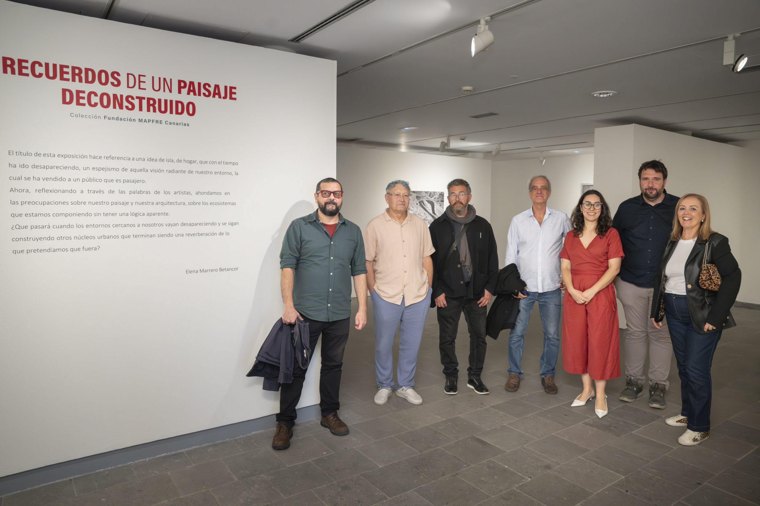 Fundación MAPFRE Canarias inaugura «Recuerdos de un paisaje deconstruido», una reflexión crítica y artística sobre el paisaje canario
