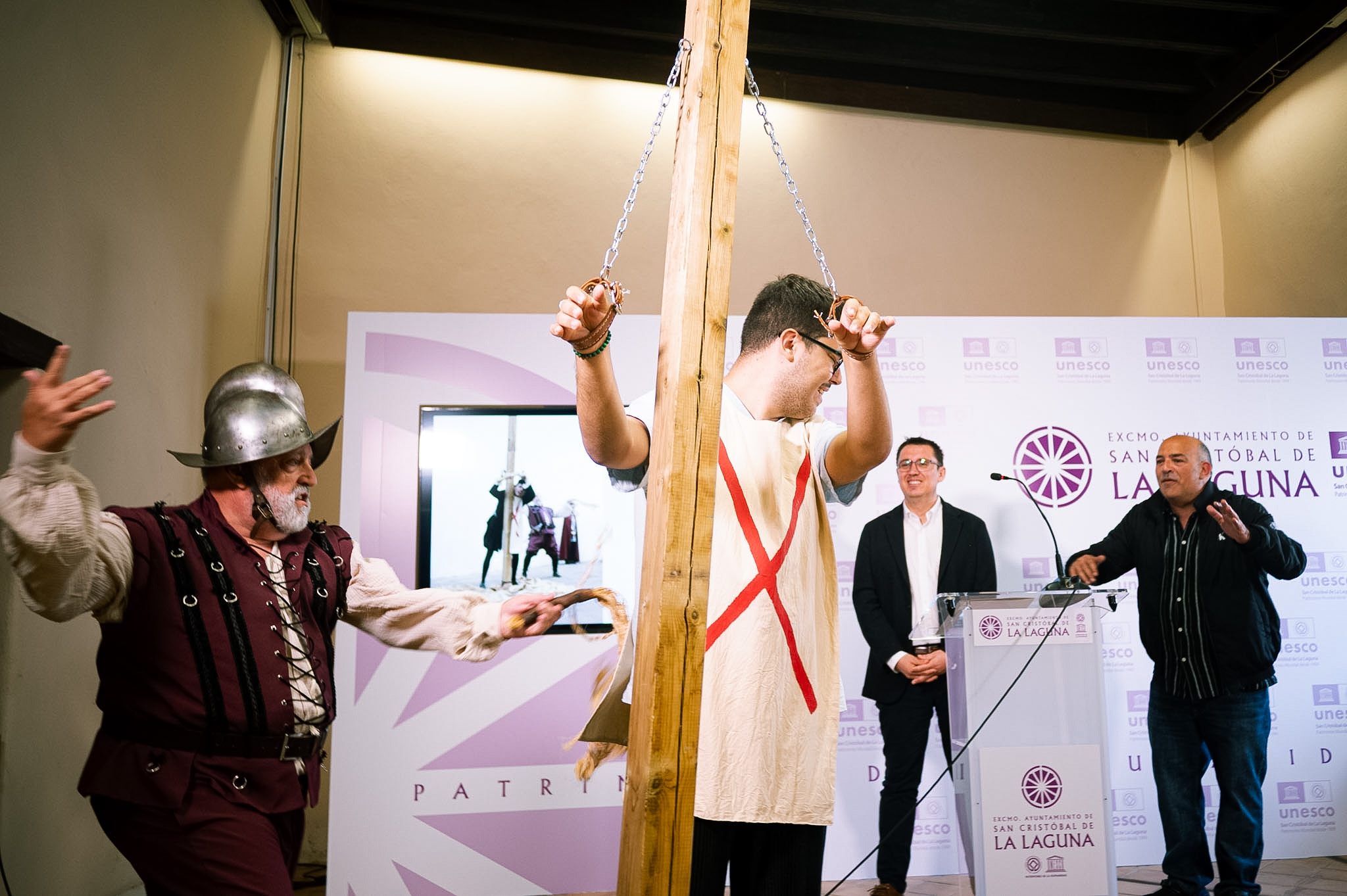 Patrimonio, historia y teatro se unen para mostrar cómo se gestó la sociedad lagunera en la primera ciudad sin murallas de la Edad Moderna