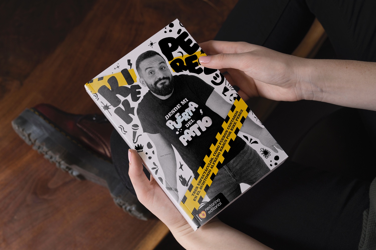 Kike Pérez presenta su libro ‘Desde mi puerta del patio’ en el Teatro Leal de La Laguna este jueves, 15 de mayo