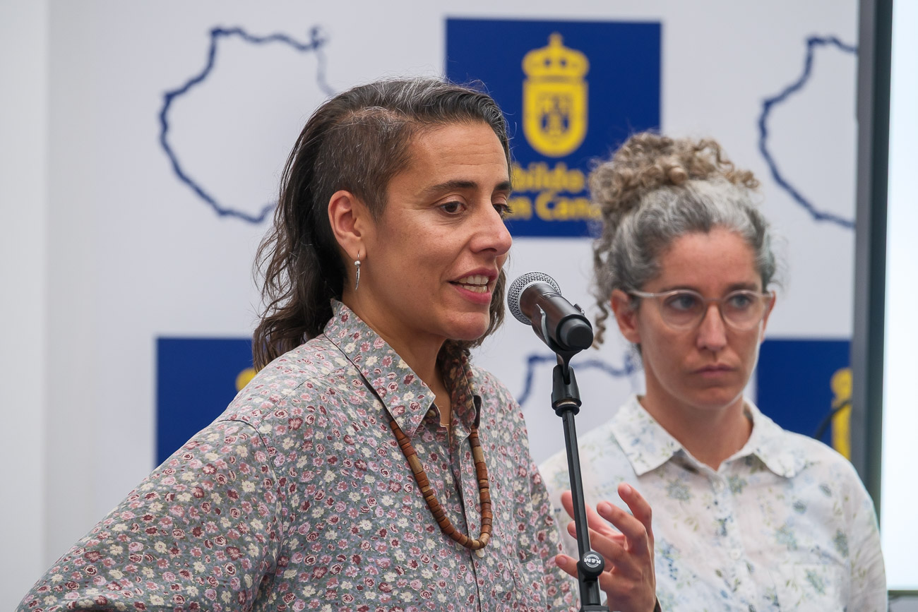 Un proyecto de creación ecofeminista se plantea el uso de la lana canaria como recurso artístico