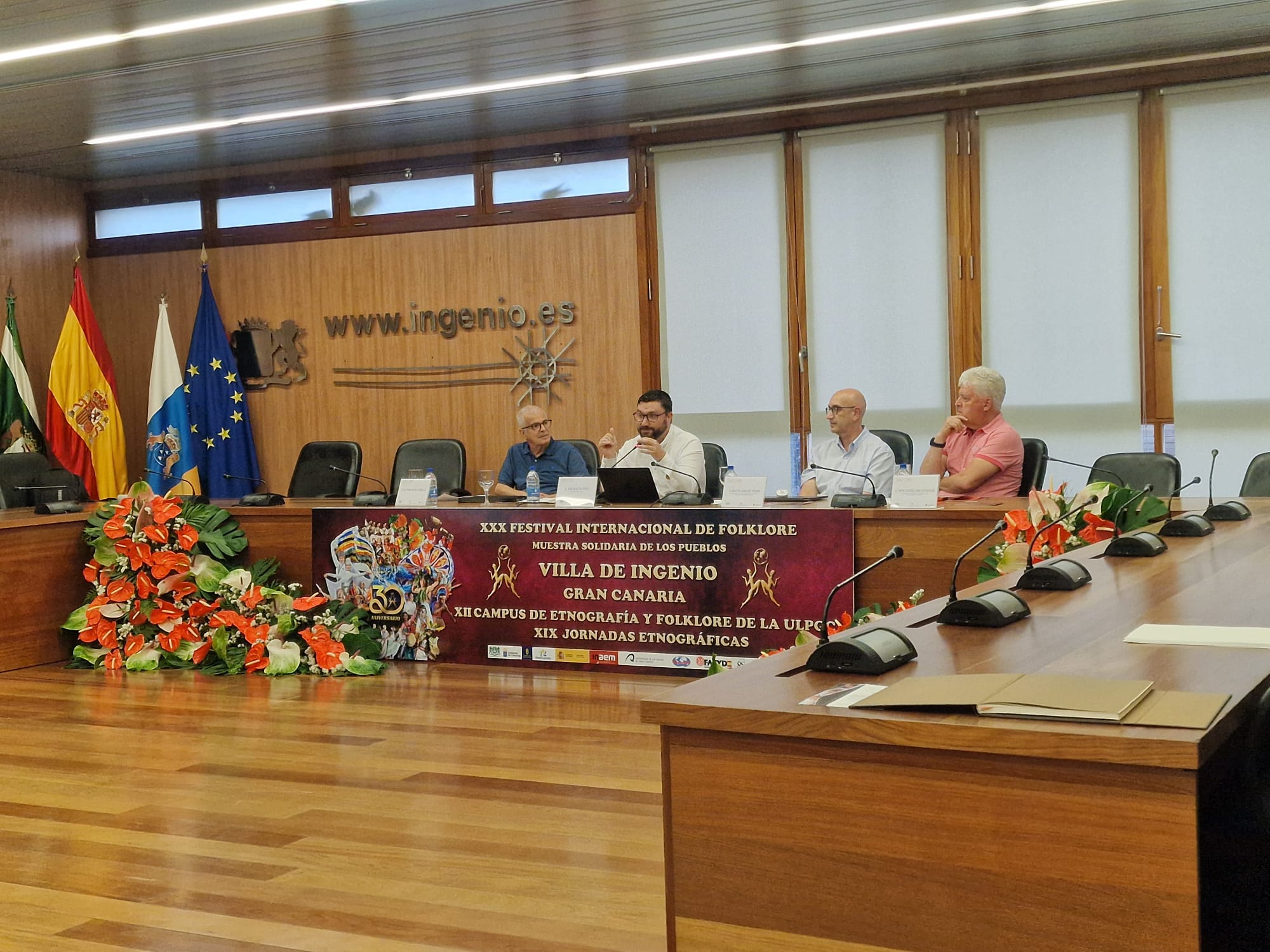 La música compartida y la gestión cultural se dan la mano en la segunda jornada del Campus de Etnografía y Folclore de Ingenio