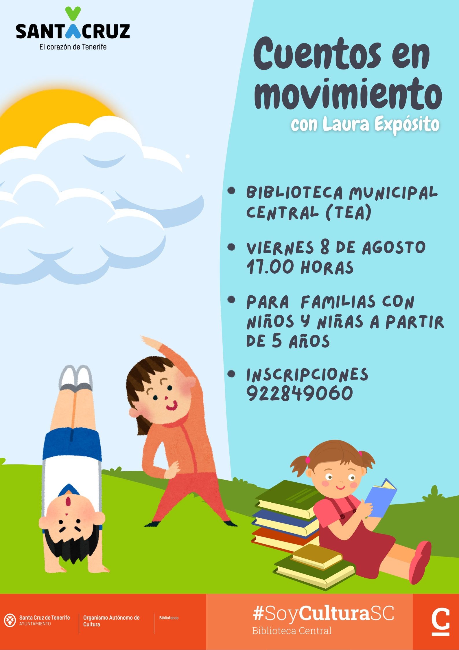 Música y cine protagonizan la agenda cultural y de ocio de Santa Cruz en los próximos días