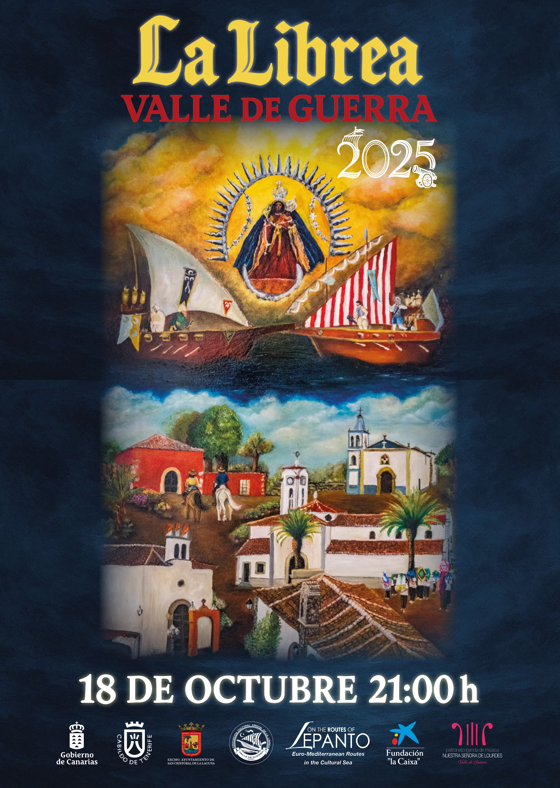 Valle de Guerra presenta los carteles oficiales de la Librea 2025 y sus fiestas patronales