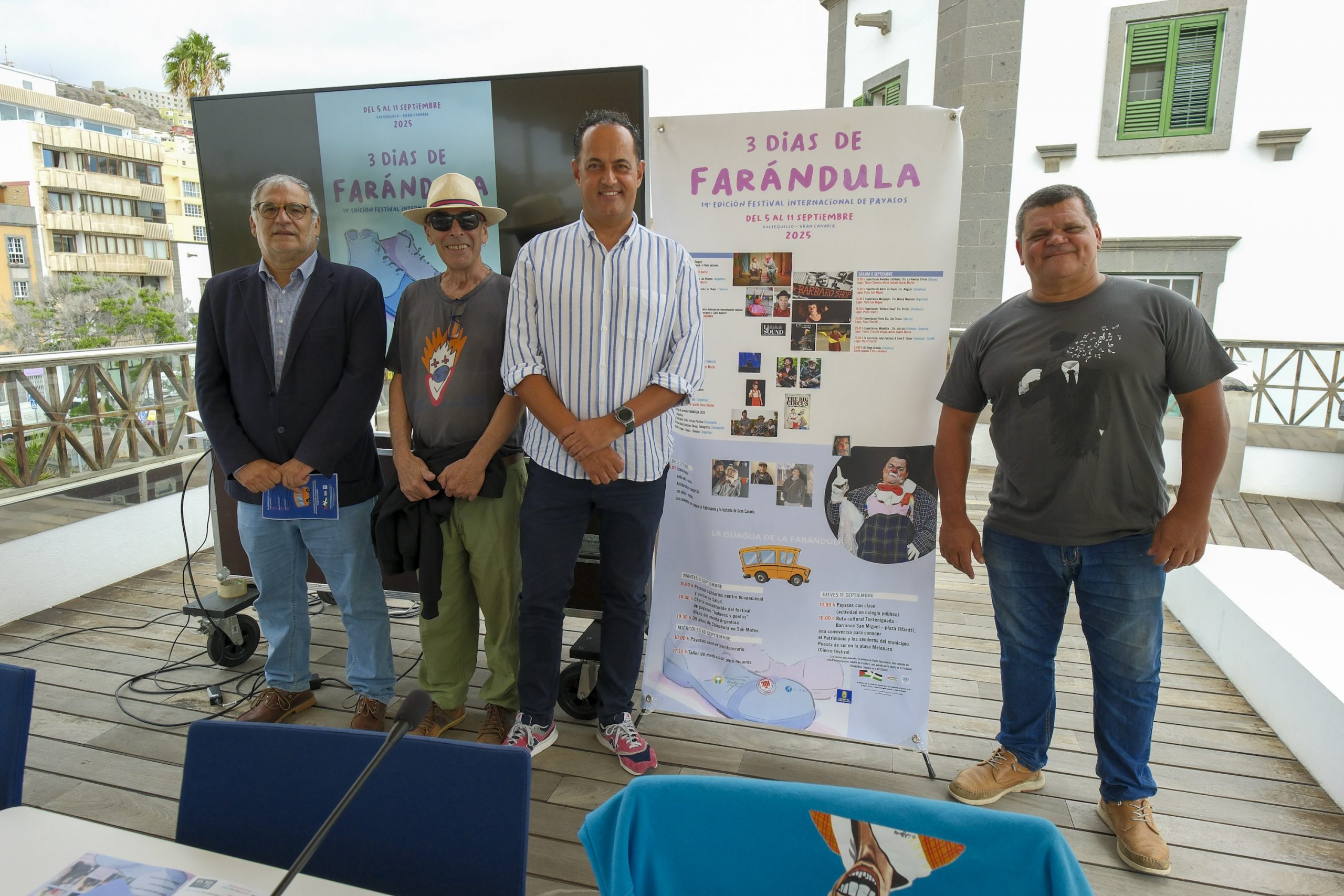 Payasos y payasas de todo el mundo llegan a Valsequillo en la 19ª Edición del Festival Internacional ‘3 Días de Farándula’