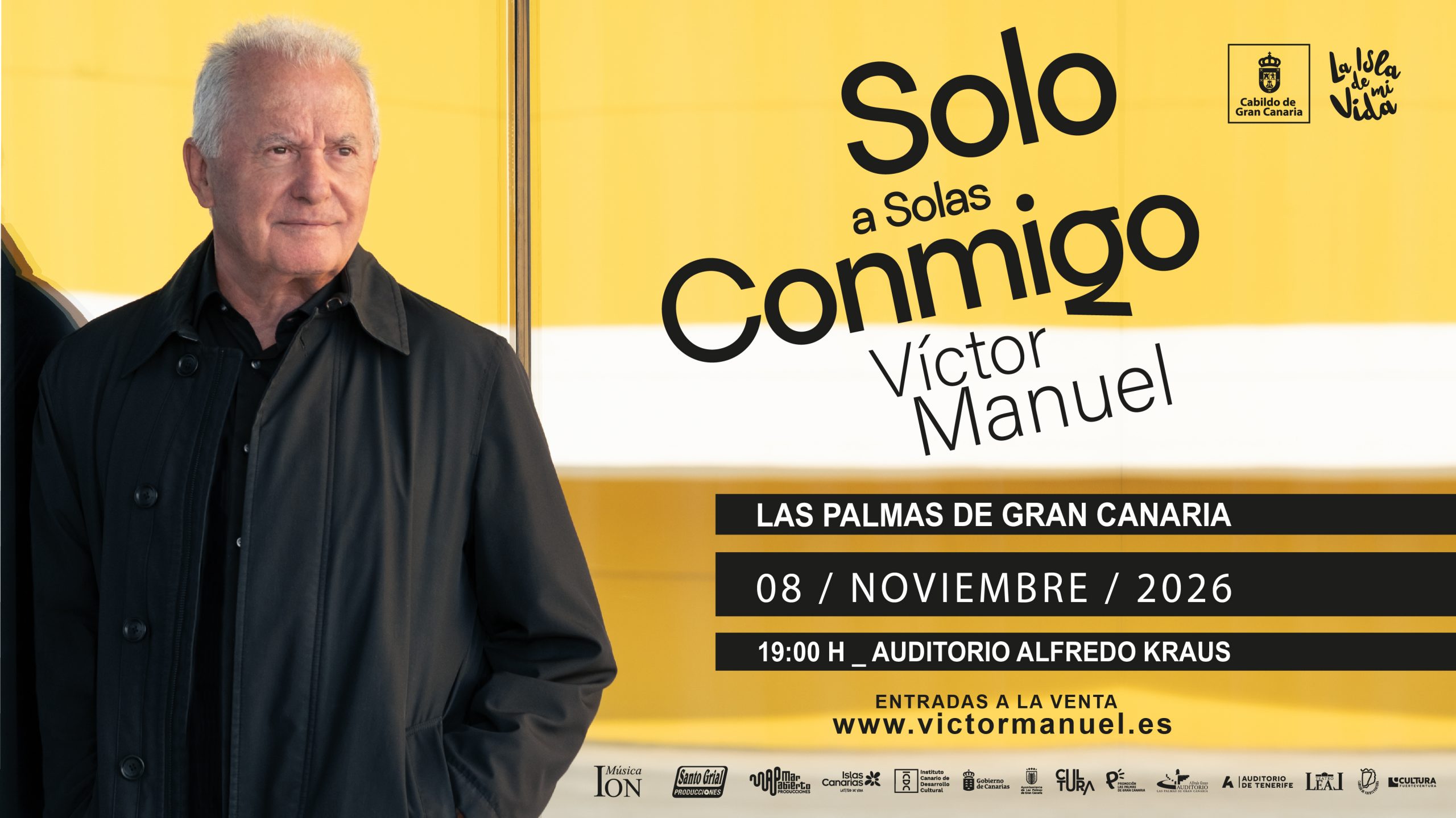 Víctor Manuel, primer artista confirmado en la 20º edición de Festival Mar Abierto