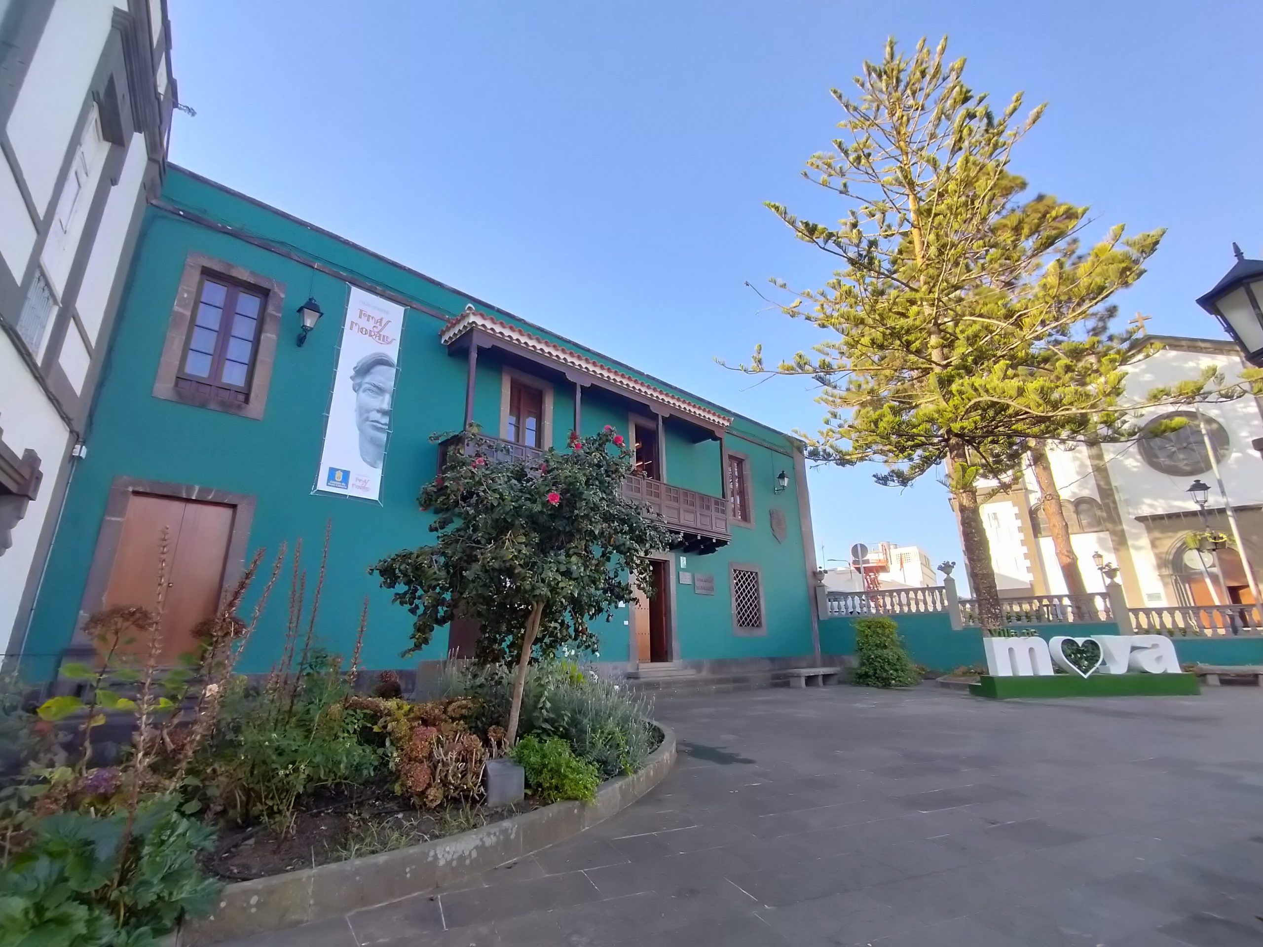 Alonso Quesada inspira un taller infantil en la Casa Museo Tomás Morales de Moya