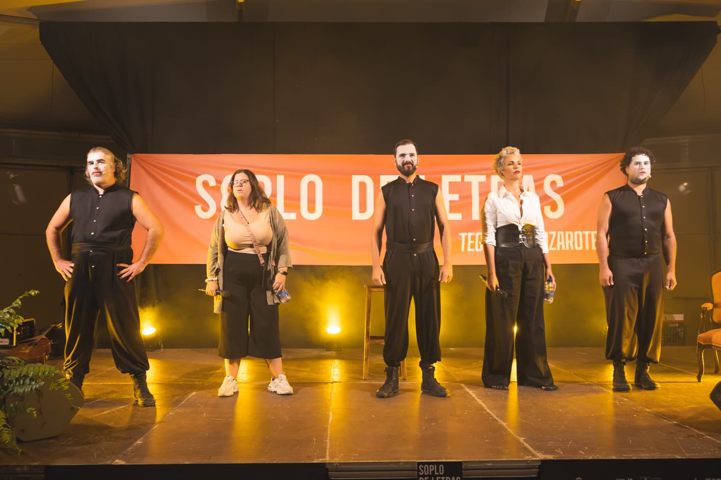 Éxito rotundo del Festival Soplo de Letras en Teguise: Aforo completo y público totalmente entregado