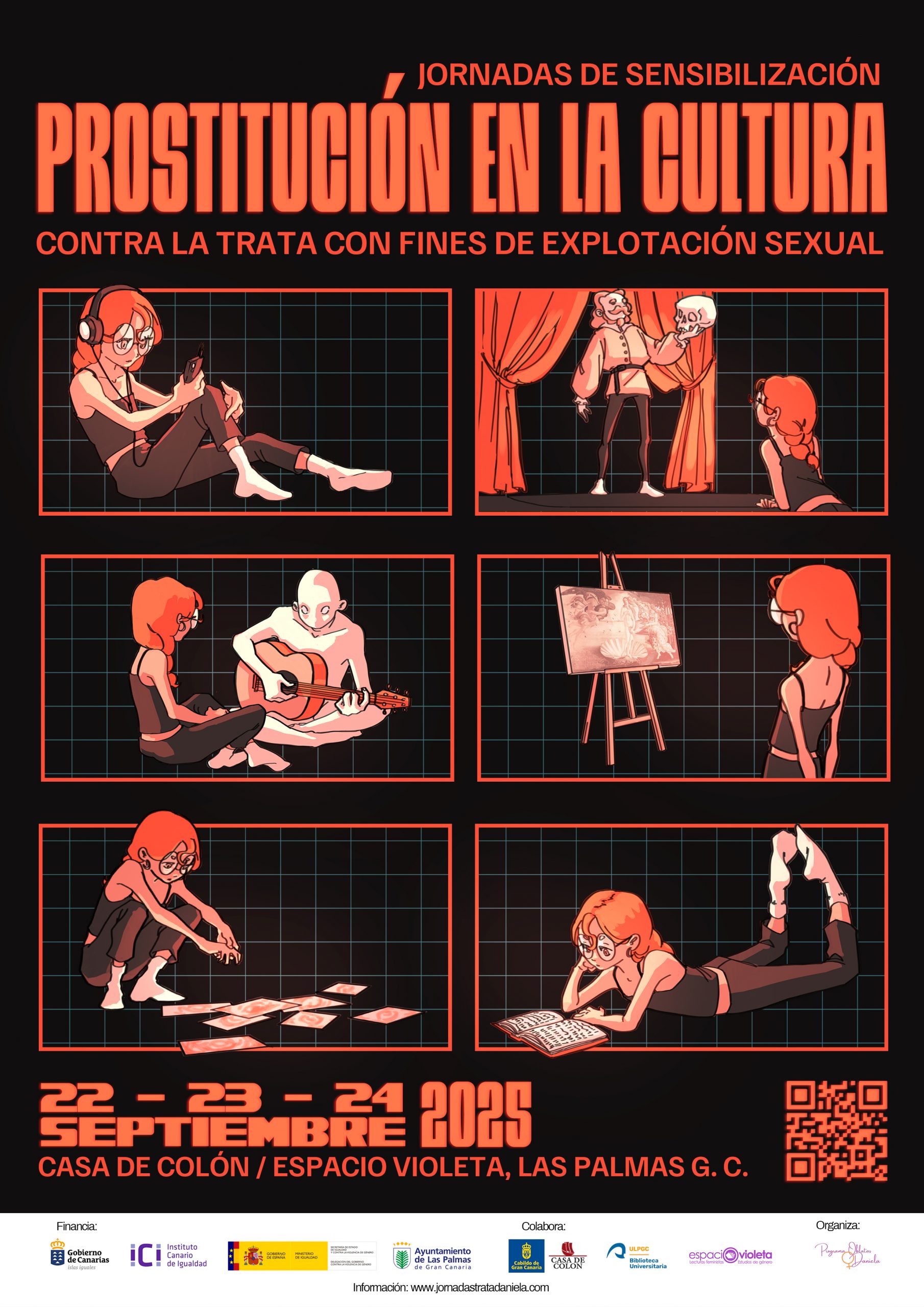 La prostitución en la cultura: tres días para desmontar mitos y visibilizar la Explotación Sexual y la Trata de Mujeres en Canarias