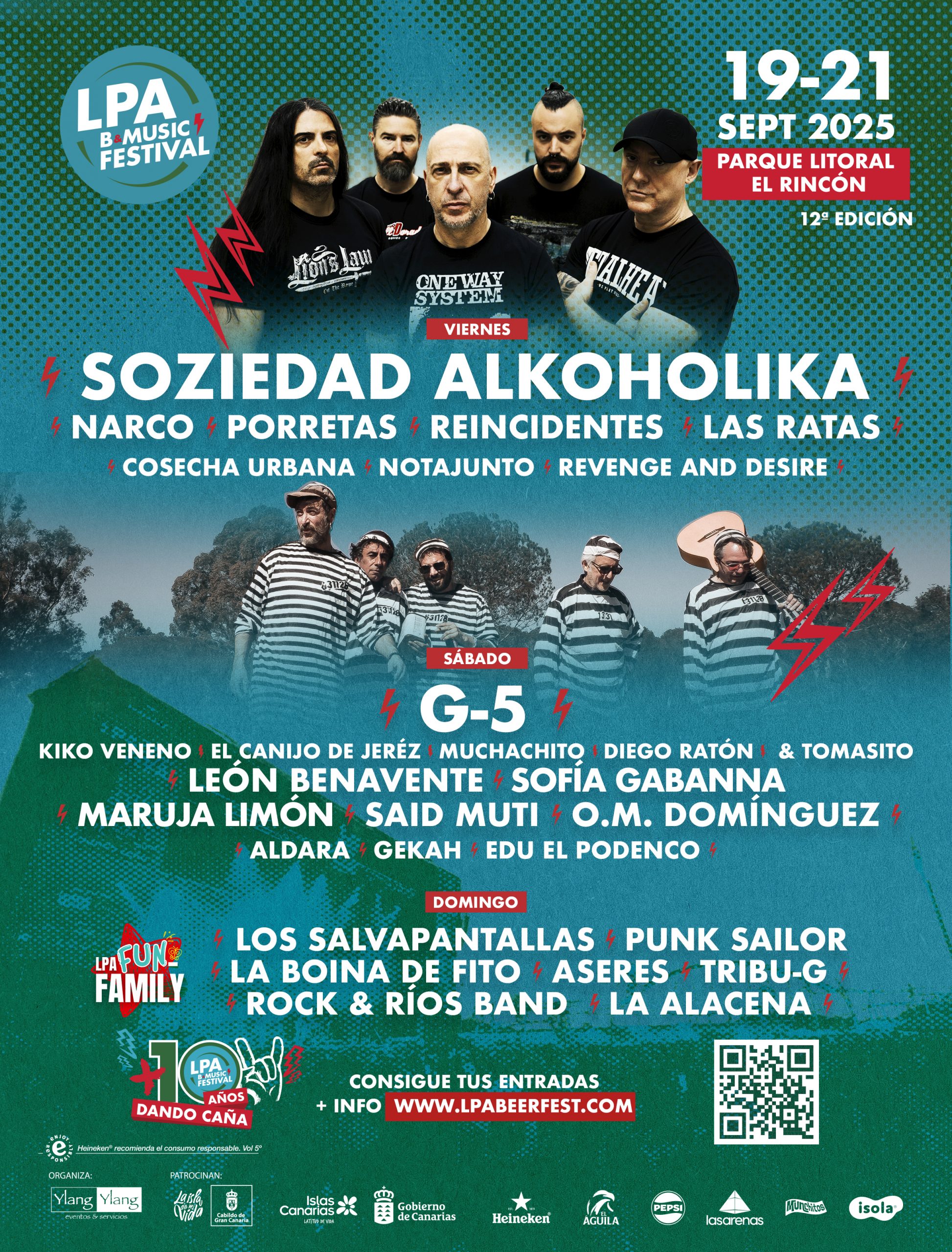 Llega el LPA B&M Festival 2025, una oleada de música y conciencia