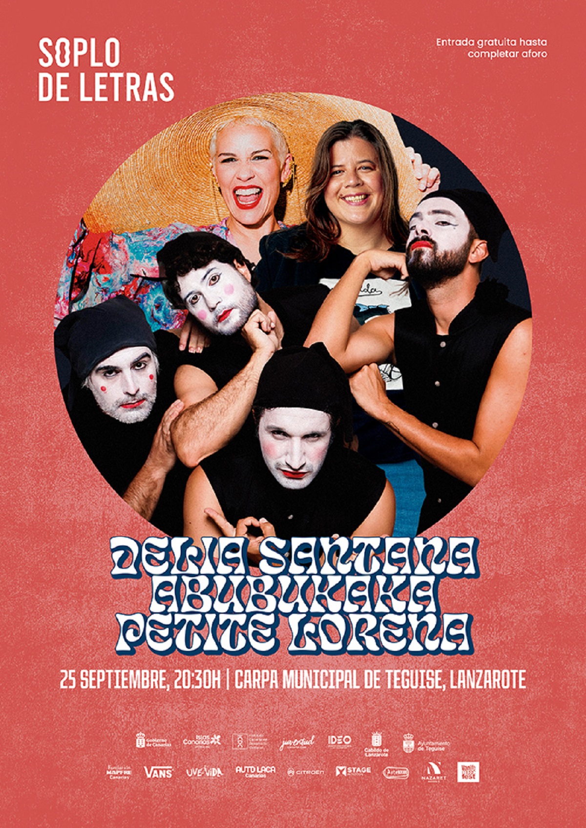 El Festival Soplo de Letras trae a Teguise a la élite del humor canario: Petite Lorena, Abubukaka y Delia Santana