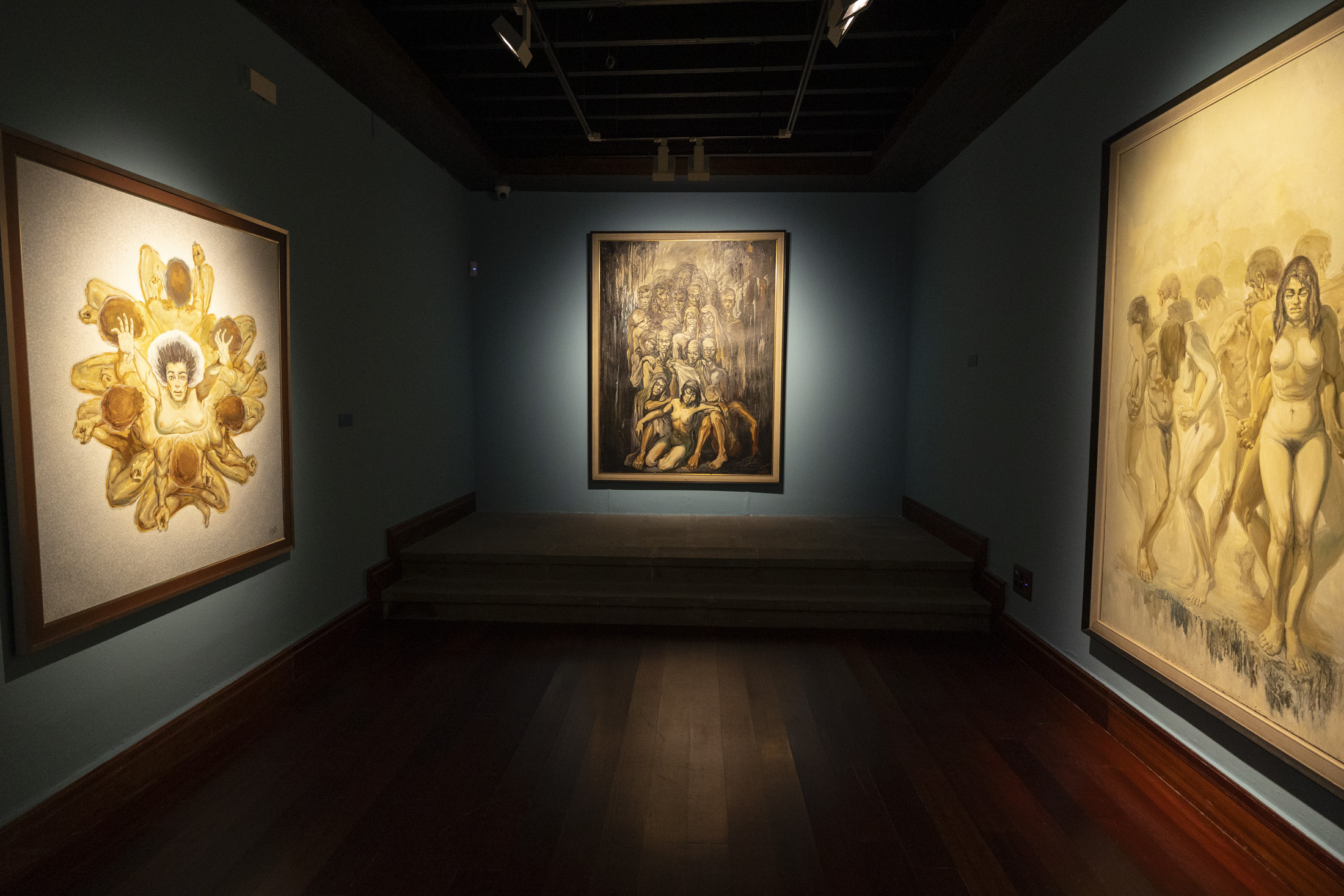 El CAAM exhibe un corpus de obra del pintor canario Sergio Calvo donado por su familia para el futuro MUBEA Gran Canaria