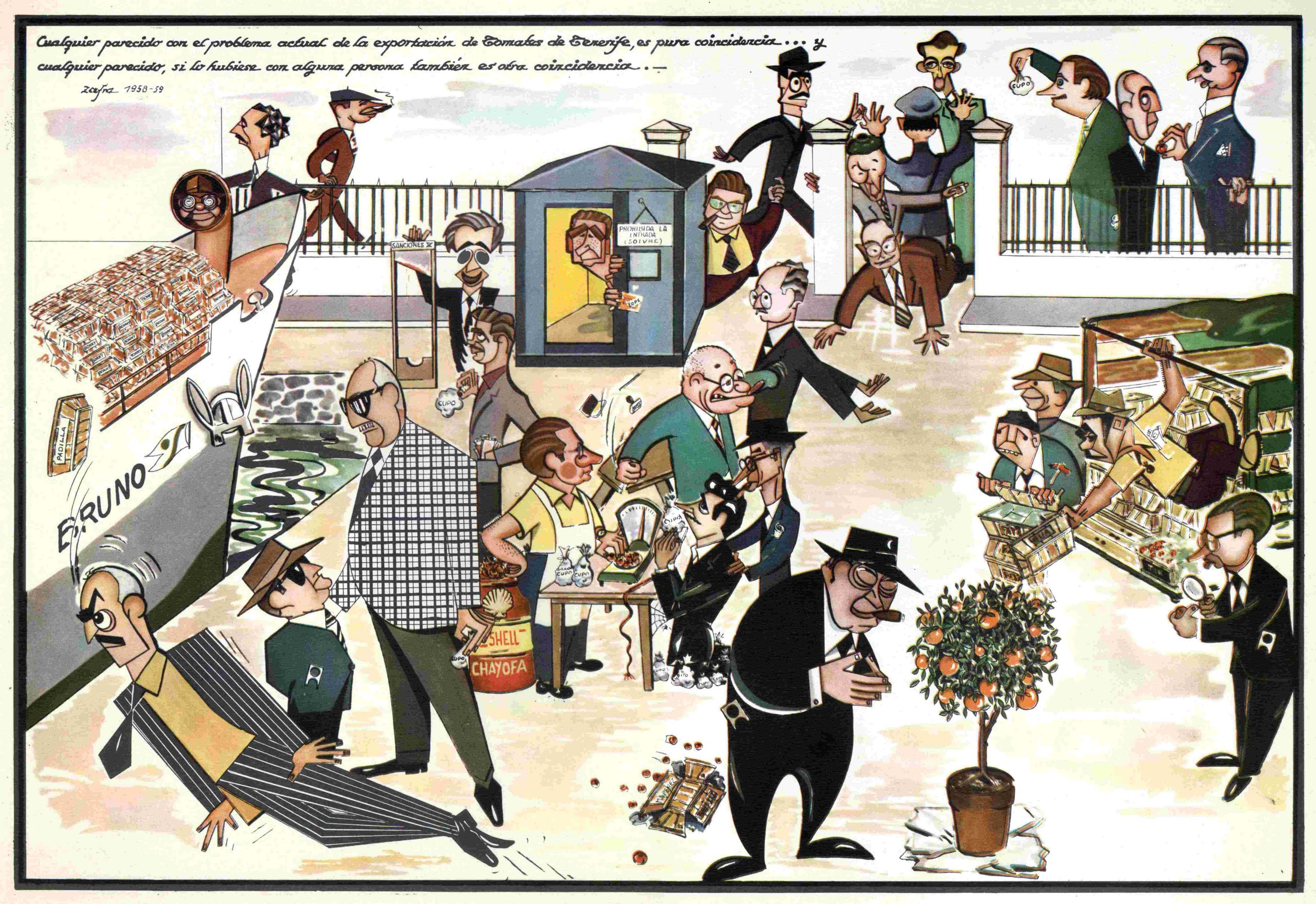 El museo TEA inaugura esta semana una exposición sobre la caricatura de Harry Beuster