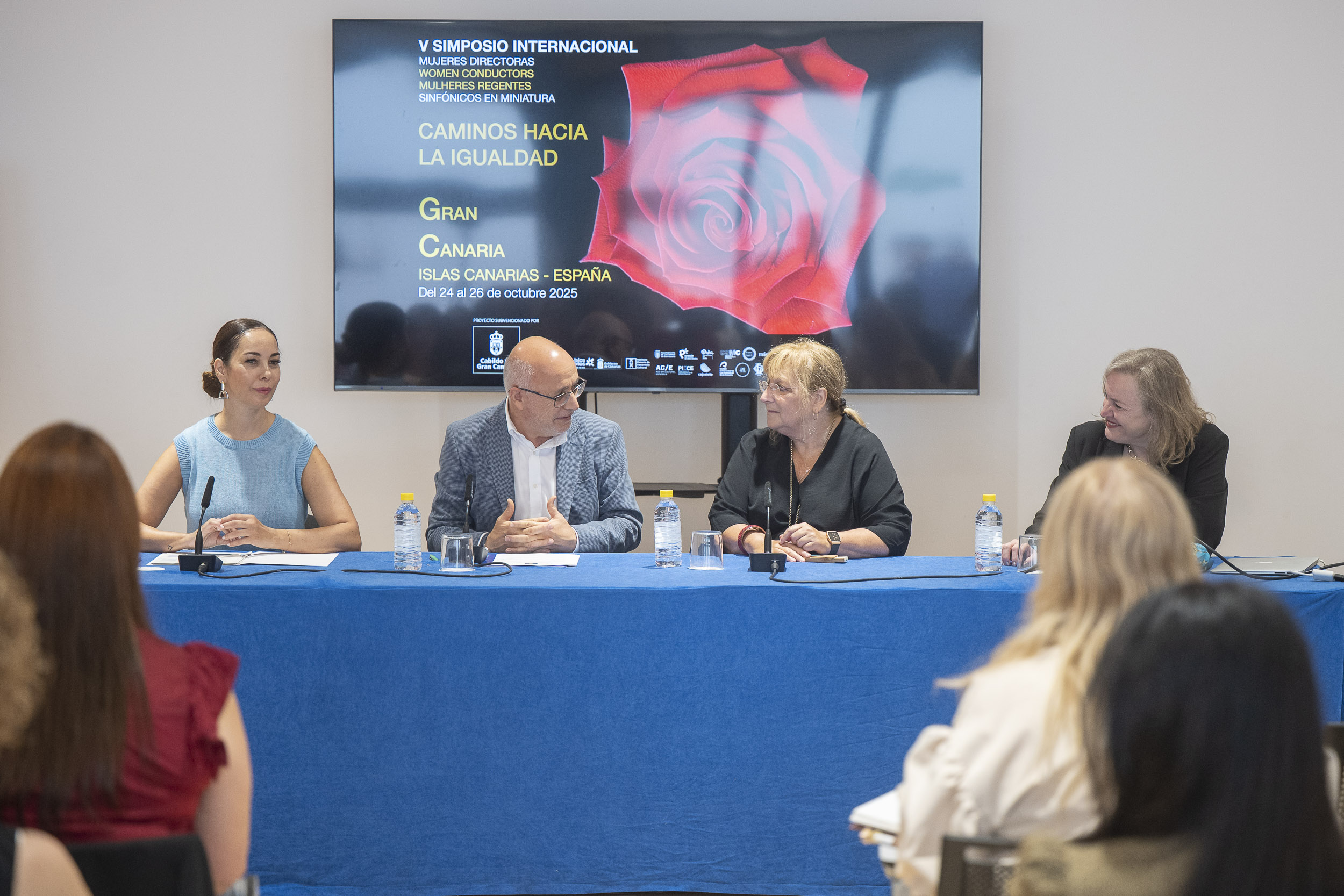 El V Simposio Internacional de Mujeres Directoras de Orquesta pone de relieve en Gran Canaria la importancia de la creatividad y de la igualdad