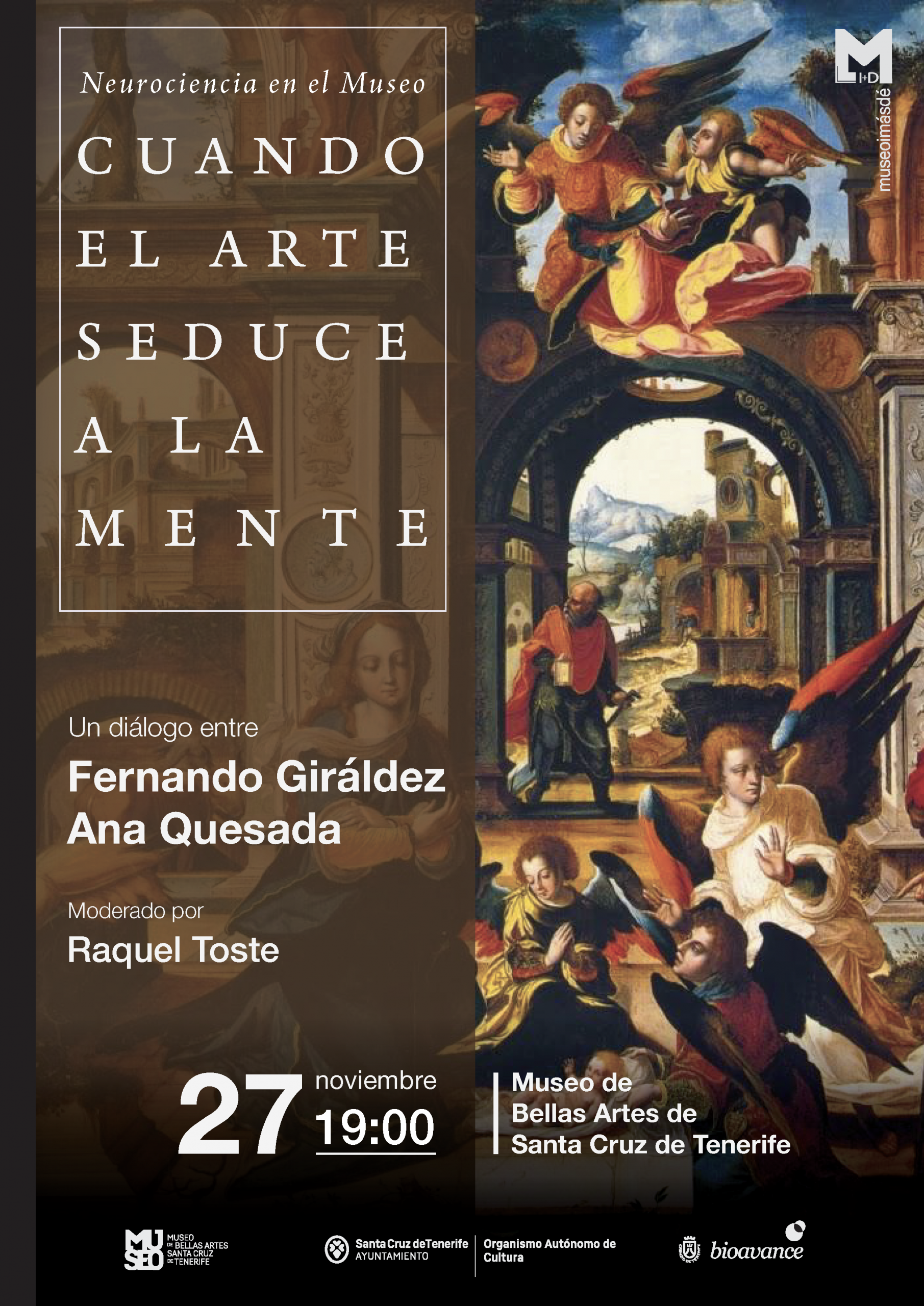 El Museo de Bellas Artes acoge un coloquio interdisciplinar sobre neurociencia y arte