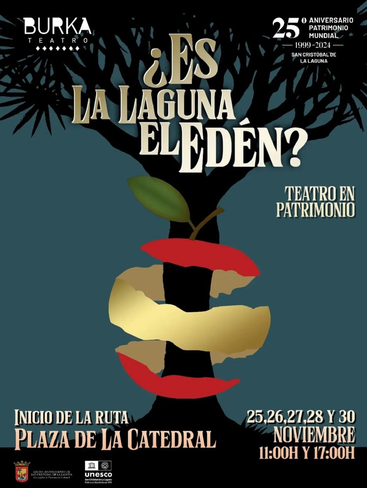 La Laguna revive mitos y leyendas del siglo XVI con las rutas teatralizadas ‘¿Es La Laguna el Edén?’
