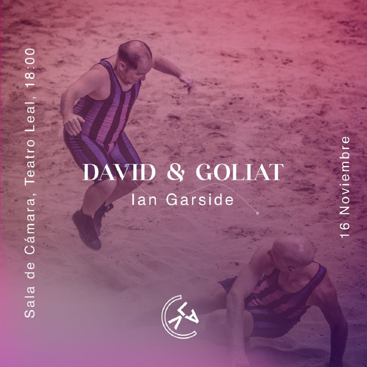 El bailarín Ian Garside replantea en ‘David y Goliat’ la confrontación entre el poderoso y el desvalido