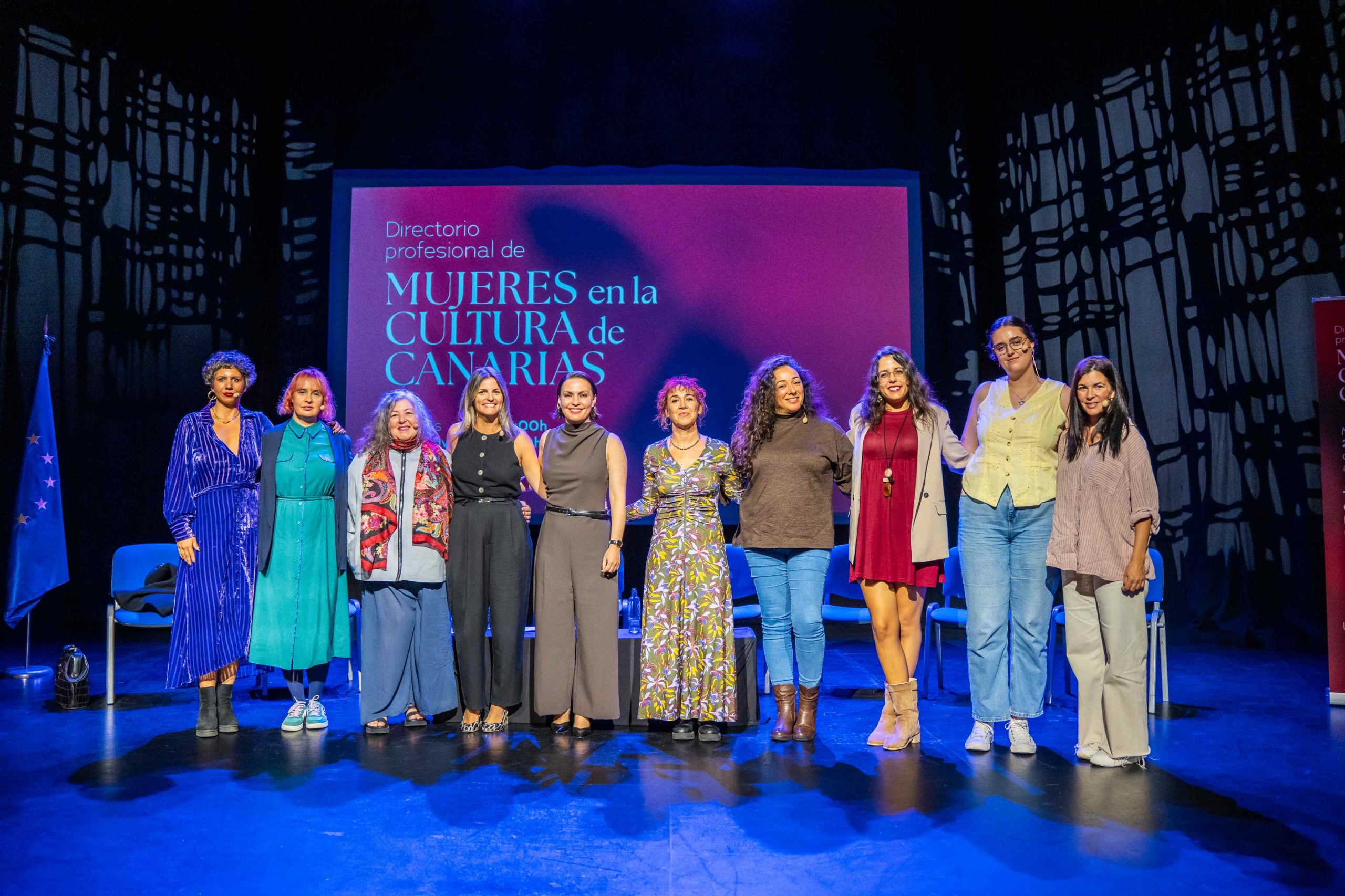 Un centenar de mujeres comparten sus experiencias y perspectivas del sector cultural de Canarias