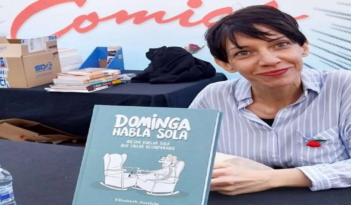 Elisabeth Justicia, historietista: “Intento tratar muchas cuestiones desde los dos perfiles en los que me he formado, las Bellas Artes y la acción social”