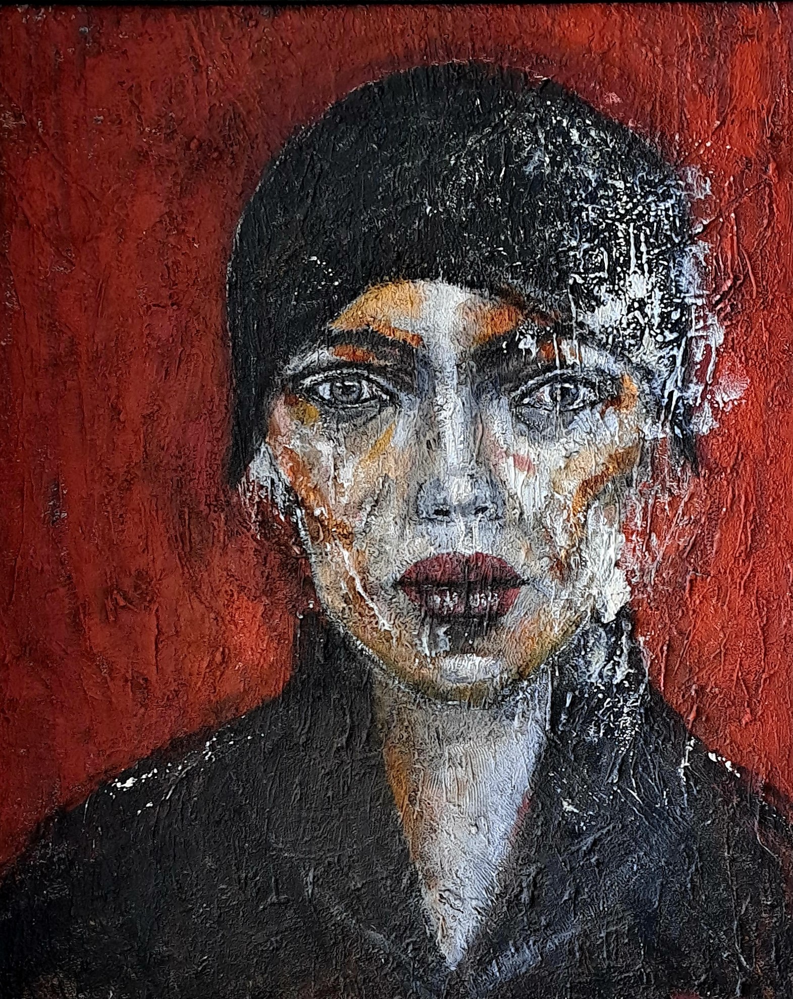 ‘La memoria transitada’, una reflexión pictórica sobre la identidad femenina de la creadora Esther Vega, llega a la Casa-Museo León y Castillo