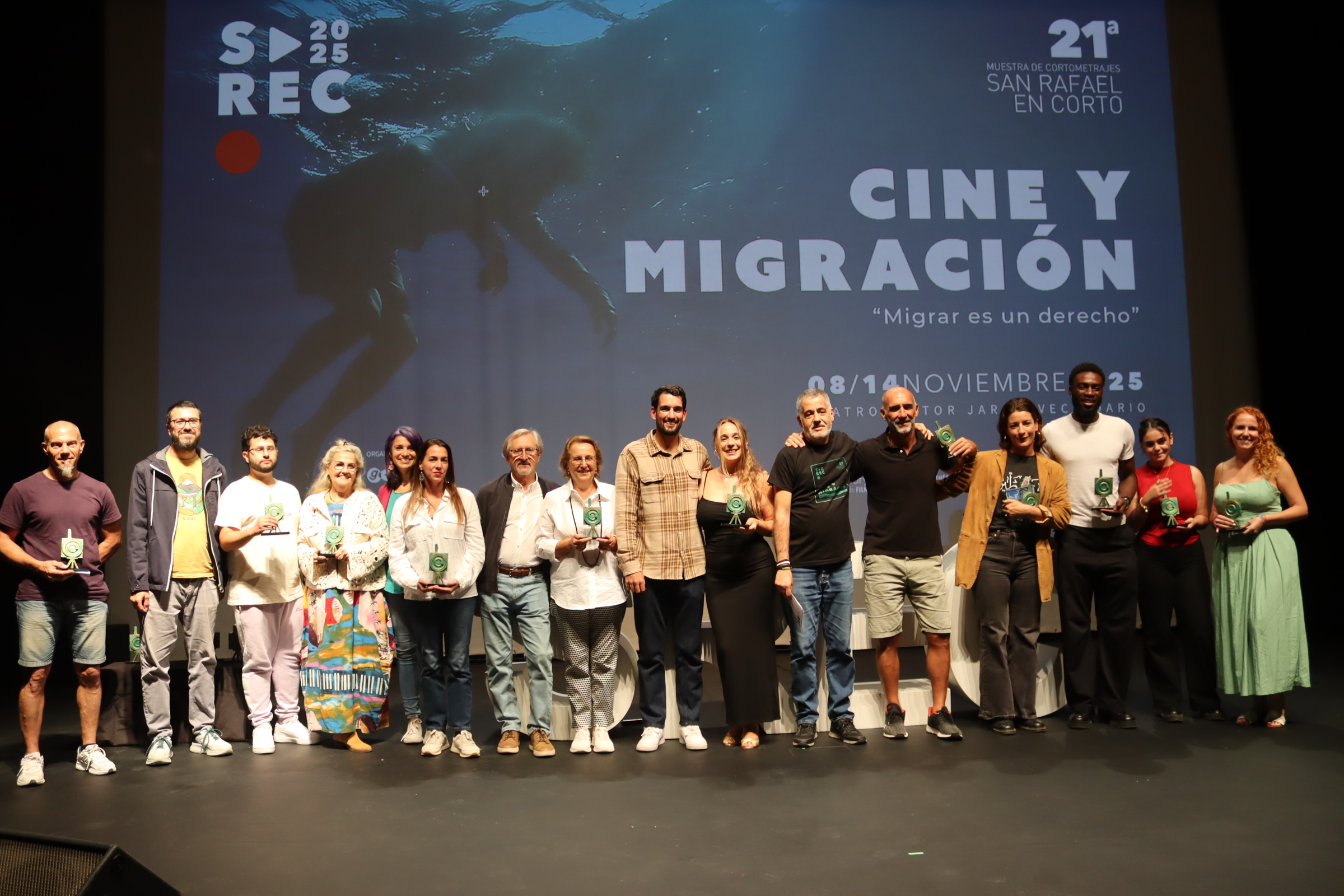 ‘Lo que ahora ven mis ojos’, de Bright Martins, obtiene el Premio del Público de la Muestra de Cortometrajes San Rafael en Corto (SREC)