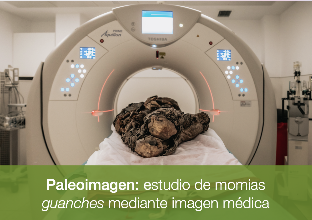El MUNA presenta el libro ‘Paleoimagen: estudio de momias guanches mediante imagen médica’