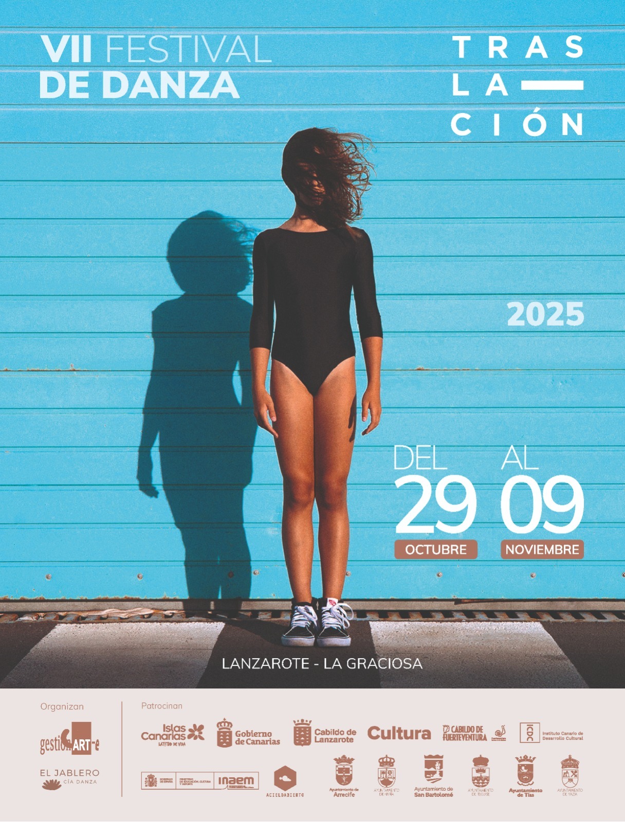 San Bartolomé se une al VII Festival de Danza Traslación con una sesión al aire libre en Playa Honda