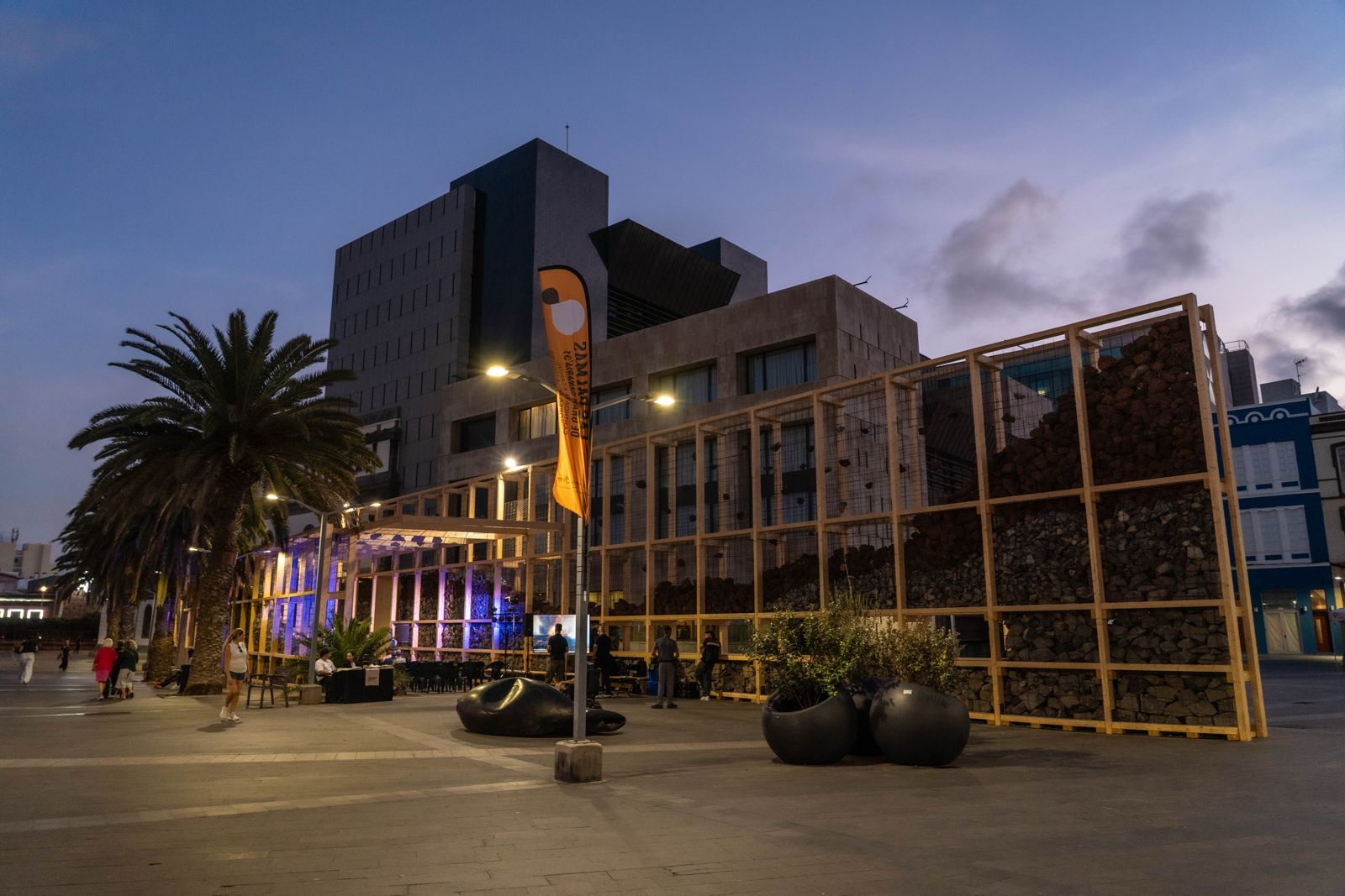 El Festival TAC! retoma su programación cultural en la plaza de Stagno tras finalizar la alerta meteorológica