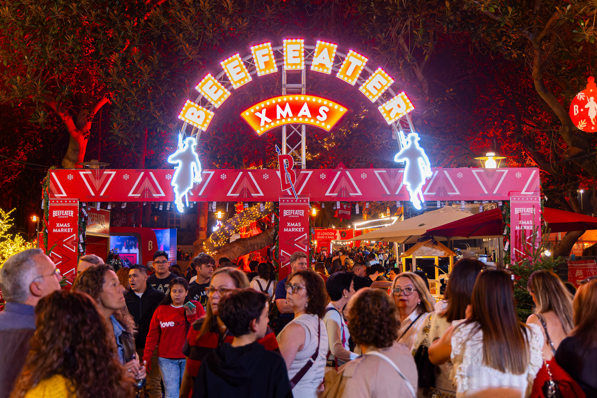 El Beefeater Xmas Market transforma San Telmo en un escenario navideño con sabor británico del 4 al 8 de diciembre