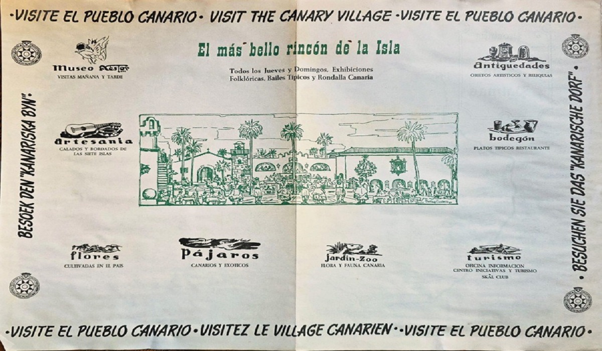 La ilustre inquilina del Pueblo Canario