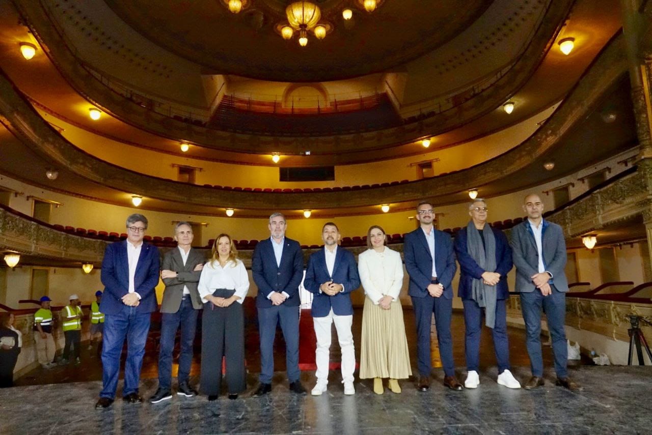 El Teatro Guimerá comienza su transformación para recuperar su esplendor histórico
