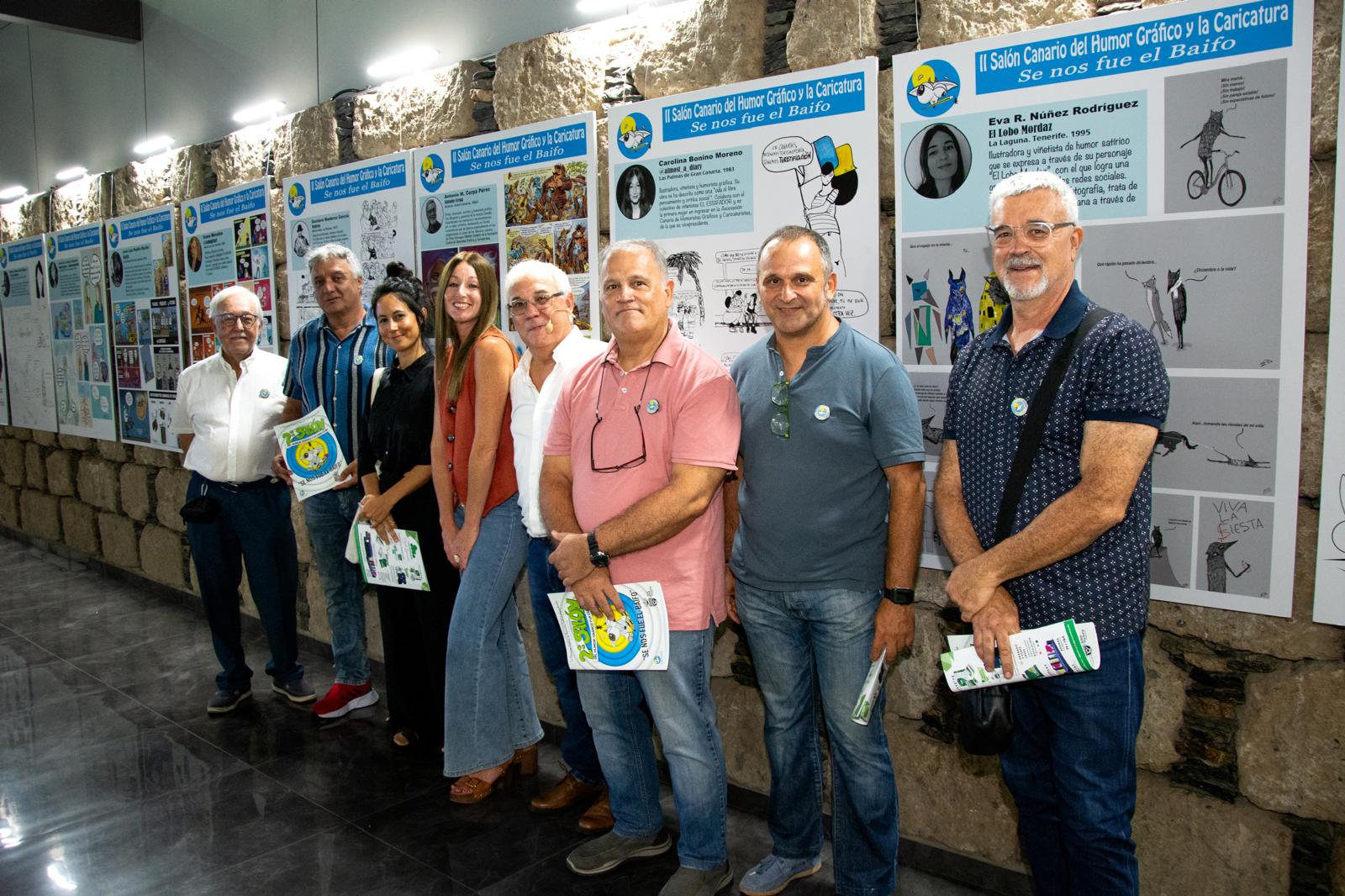 El humor gráfico canario llega a la Biblioteca Insular con una exposición y talleres