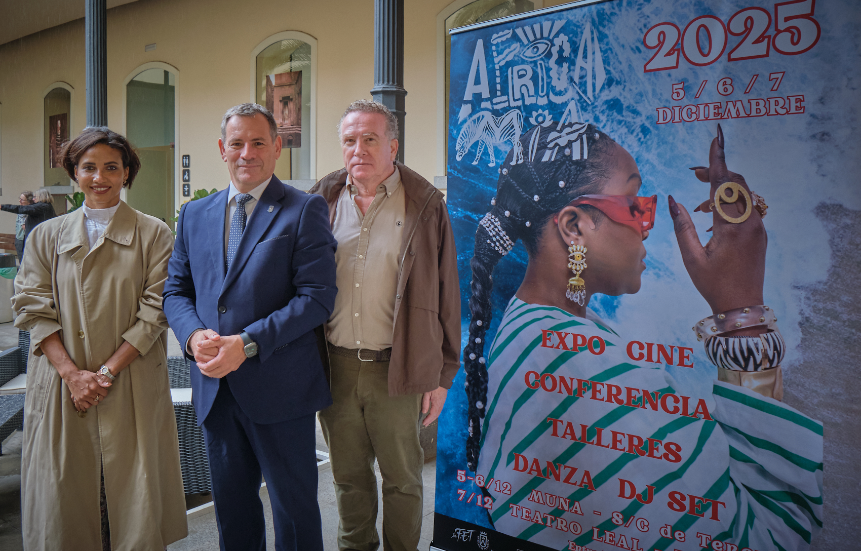 El MUNA acoge la presentación del Festival Africamía celebra su cuarta edición desde hoy y hasta el 7 de diciembre