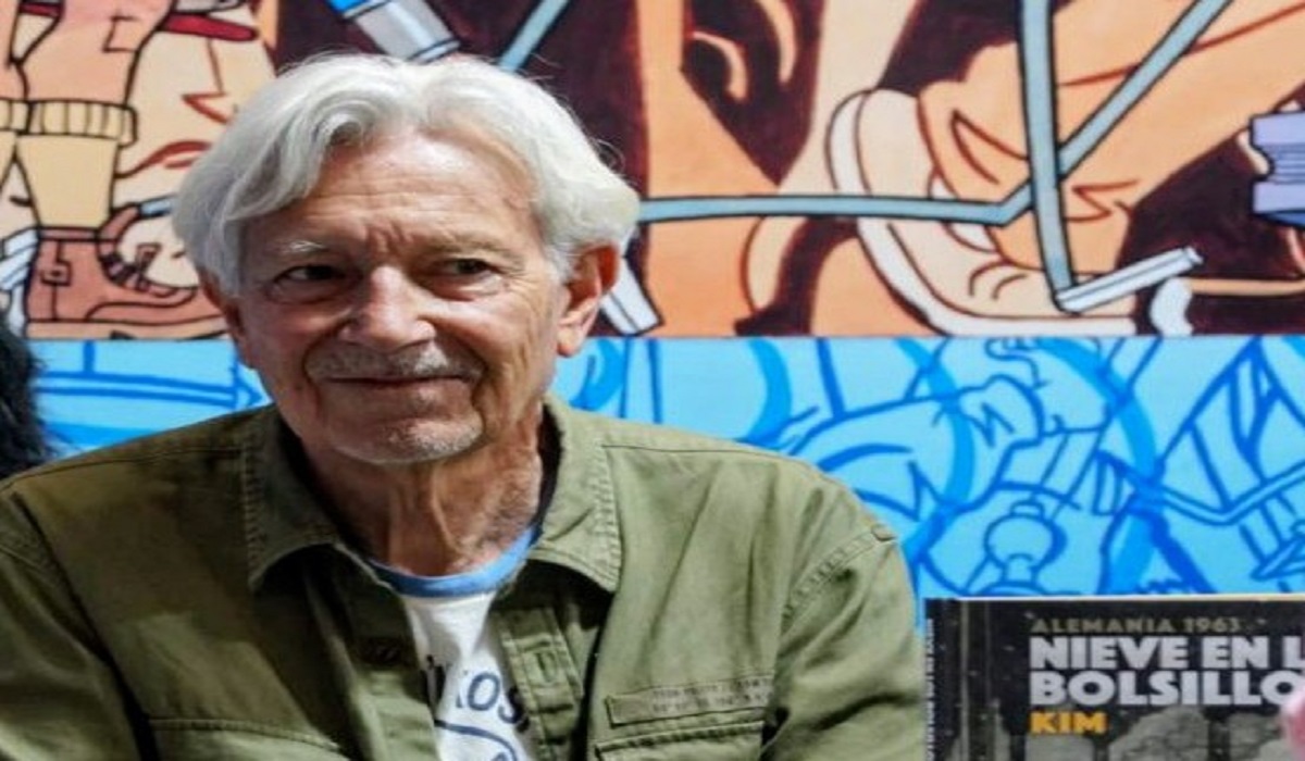 Kim, historietista: “Cuando llegué a ‘El Jueves’ ya se habían repartido todos los personajes y sólo quedaba el facha así que me lo endosaron”