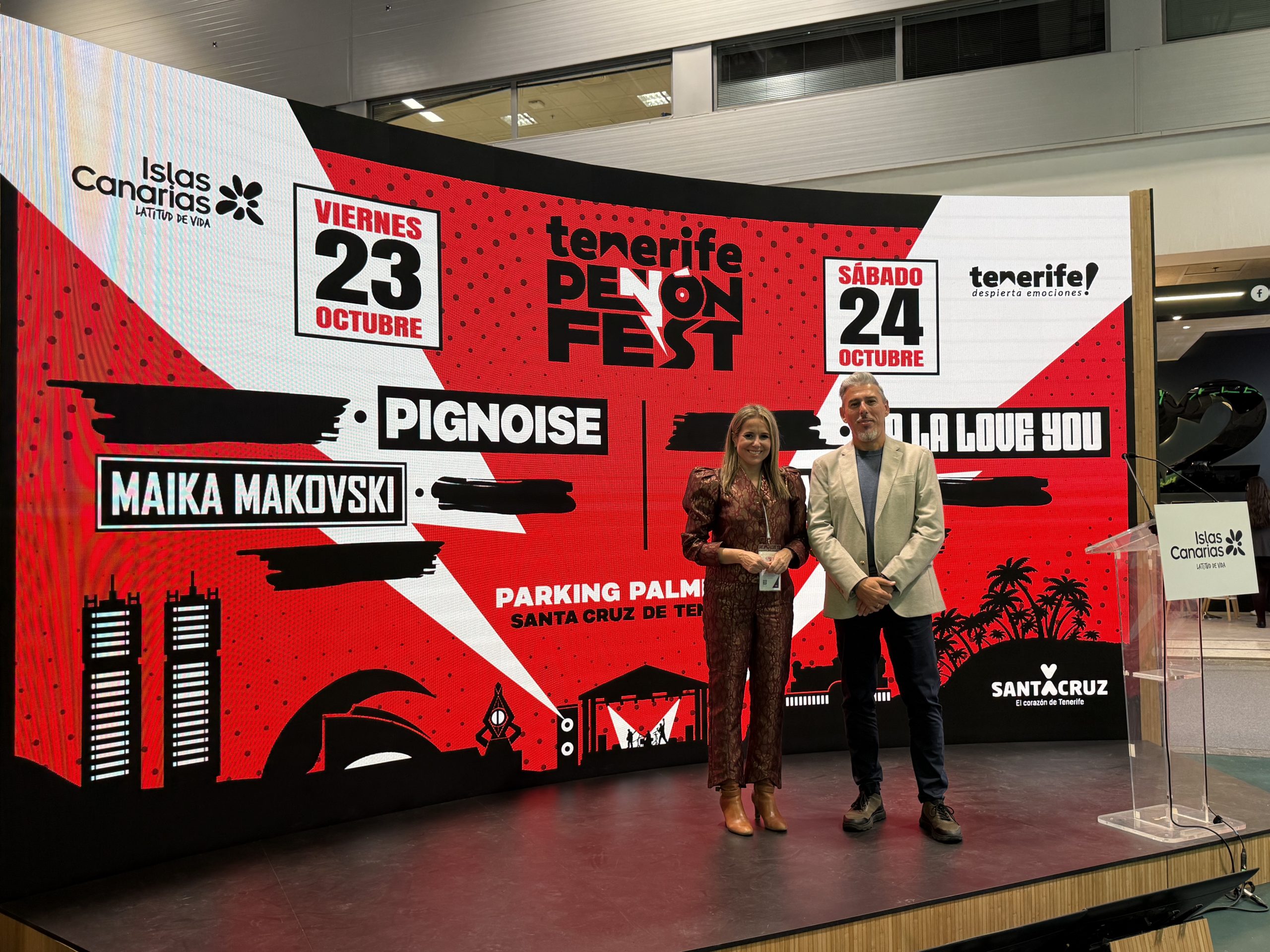 La La Love You, Pignoise, Biznaga y Maika Makovski ponen la música a Tenerife Peñón Fest