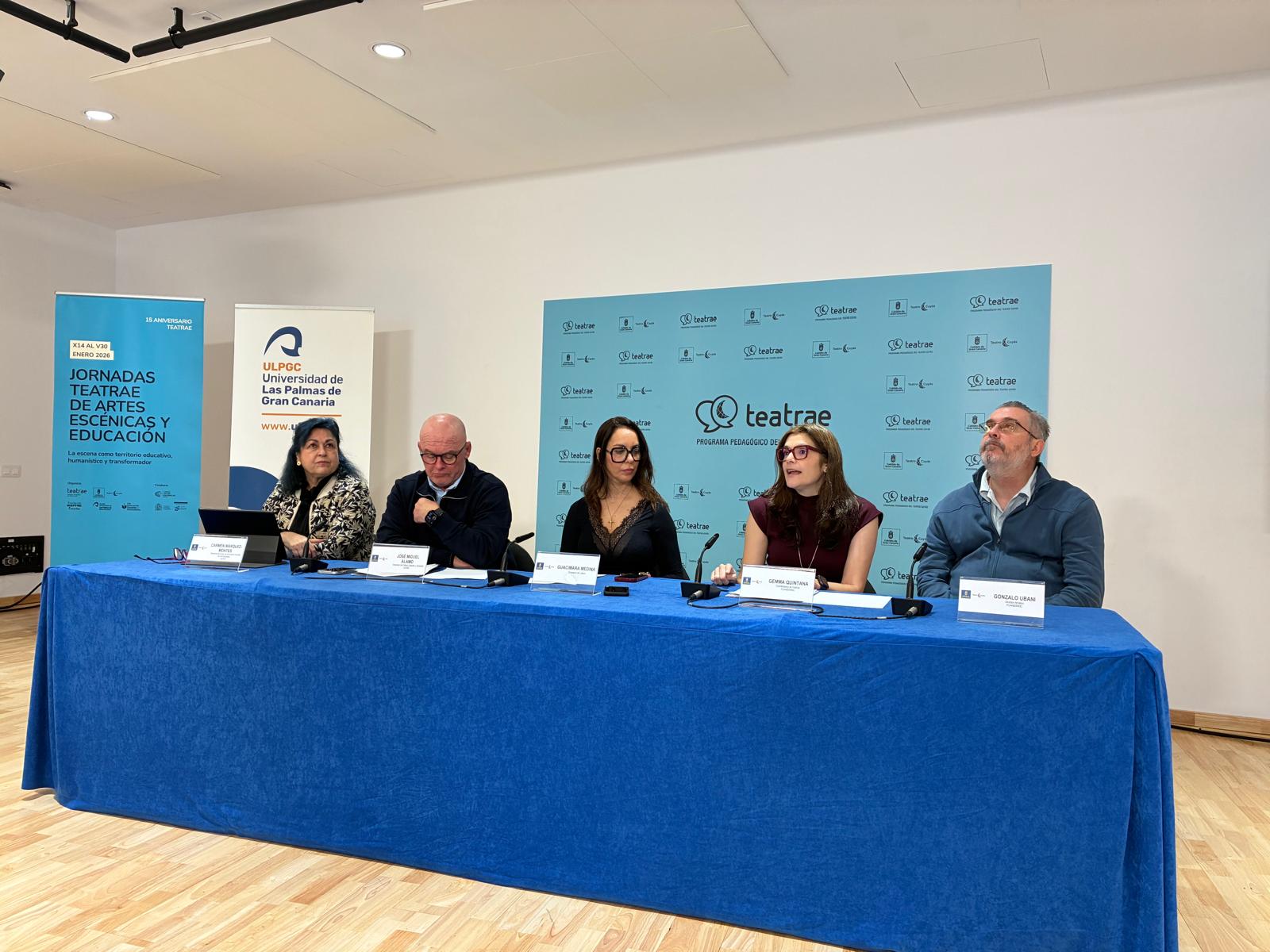 El Cuyás y la ULPGC presentan las  I Jornadas Teatrae de Artes Escénicas y Educación
