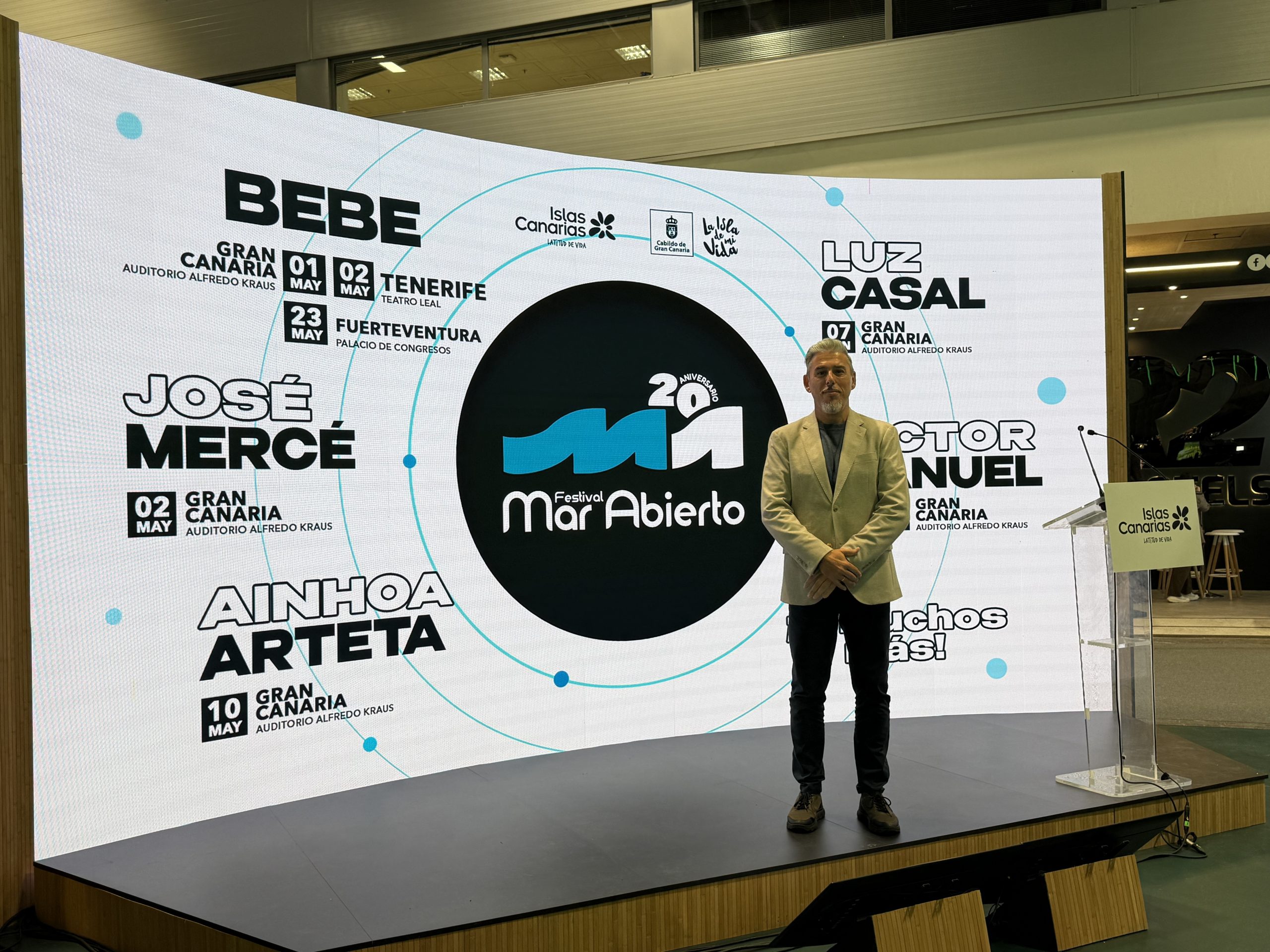 Festival Mar Abierto presenta los primeros artistas de su 20 aniversario en Fitur