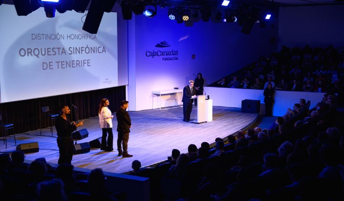 La Sinfónica de Tenerife, reconocida con la Distinción Honorífica 2025 de la Fundación CajaCanarias