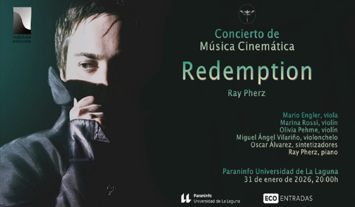 La fusión de la música minimalista y cinemática, en el Paraninfo de la mano de Ray Pherz