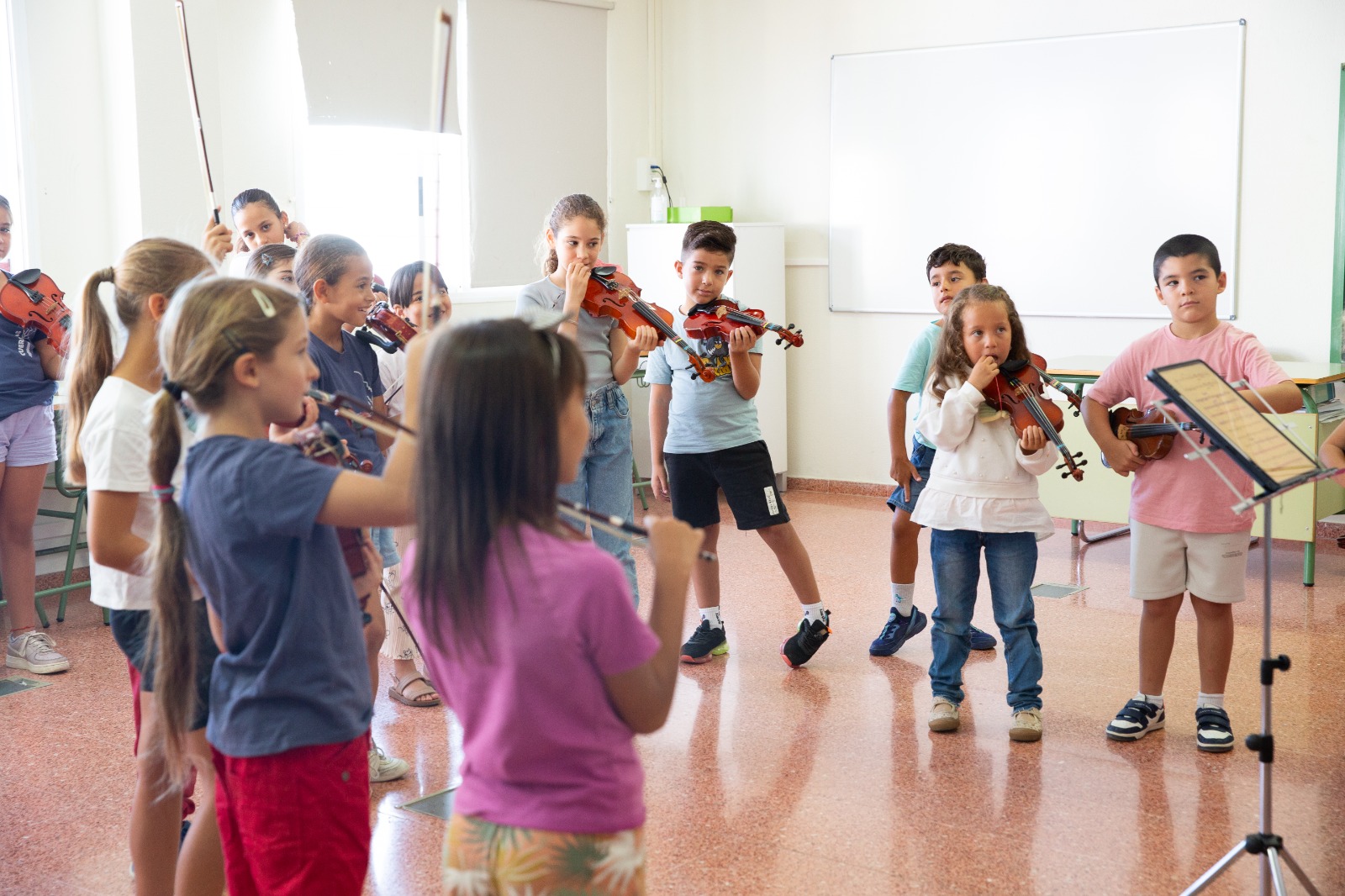 Abierta la inscripción gratuita deBarrios Orquestados para aprender música: cómo apuntarse