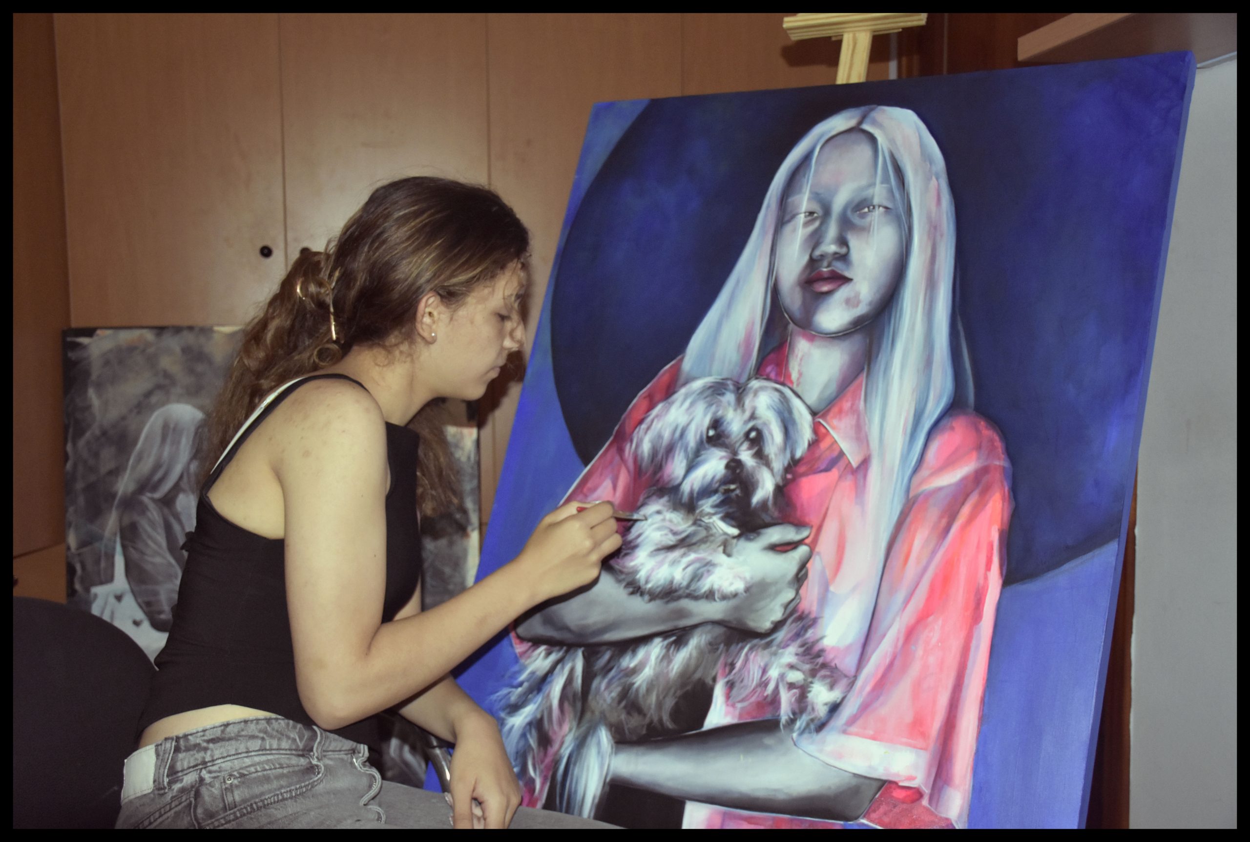 El circuito de arte ‘Itineraria’ traslada a Valleseco la propuesta plástica de Irene Hidalgo, ‘Distancia de pertenecer’