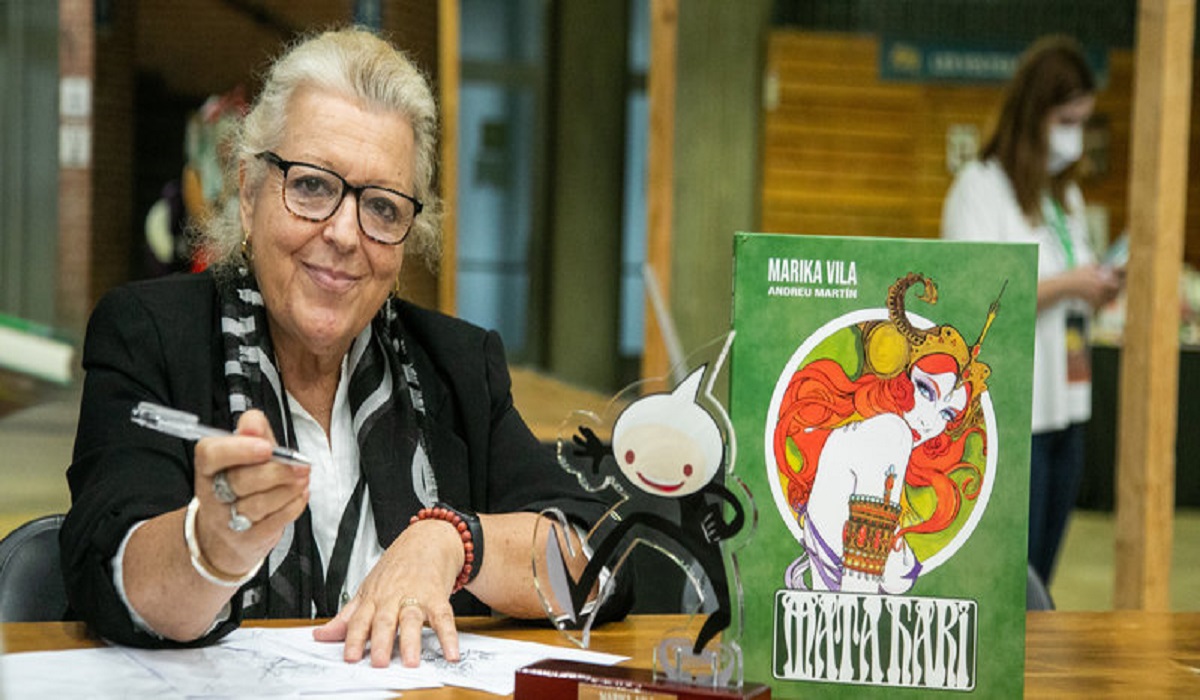 Marika Vila, historietista: “Mi nueva obra se titula ‘Grietas’ porque eso es lo que hemos hecho las pioneras, abrir grietas”