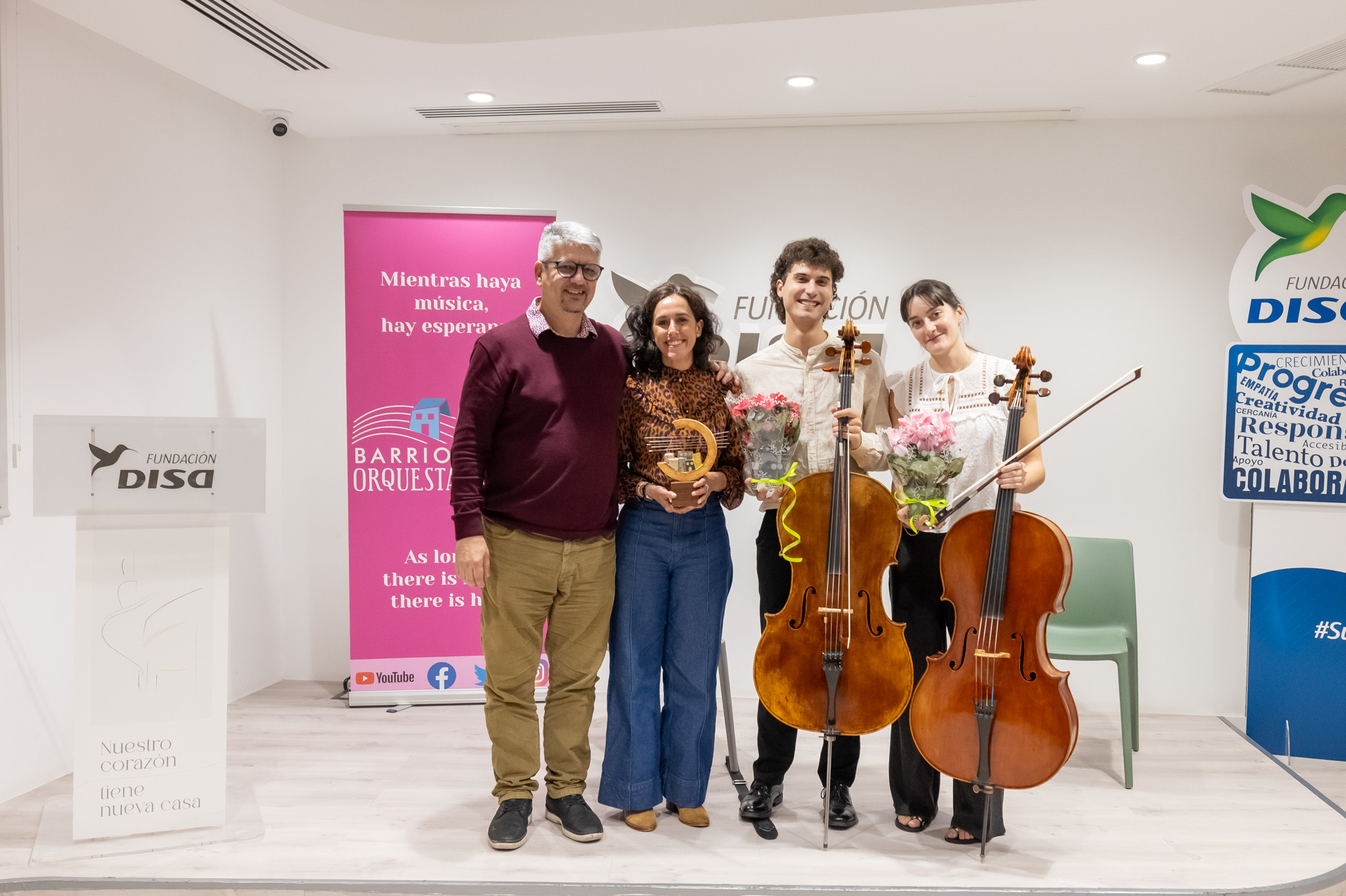 Fundación DISA y Barrios Orquestados renuevan su convenio para impulsar la educación musical y la inclusión social