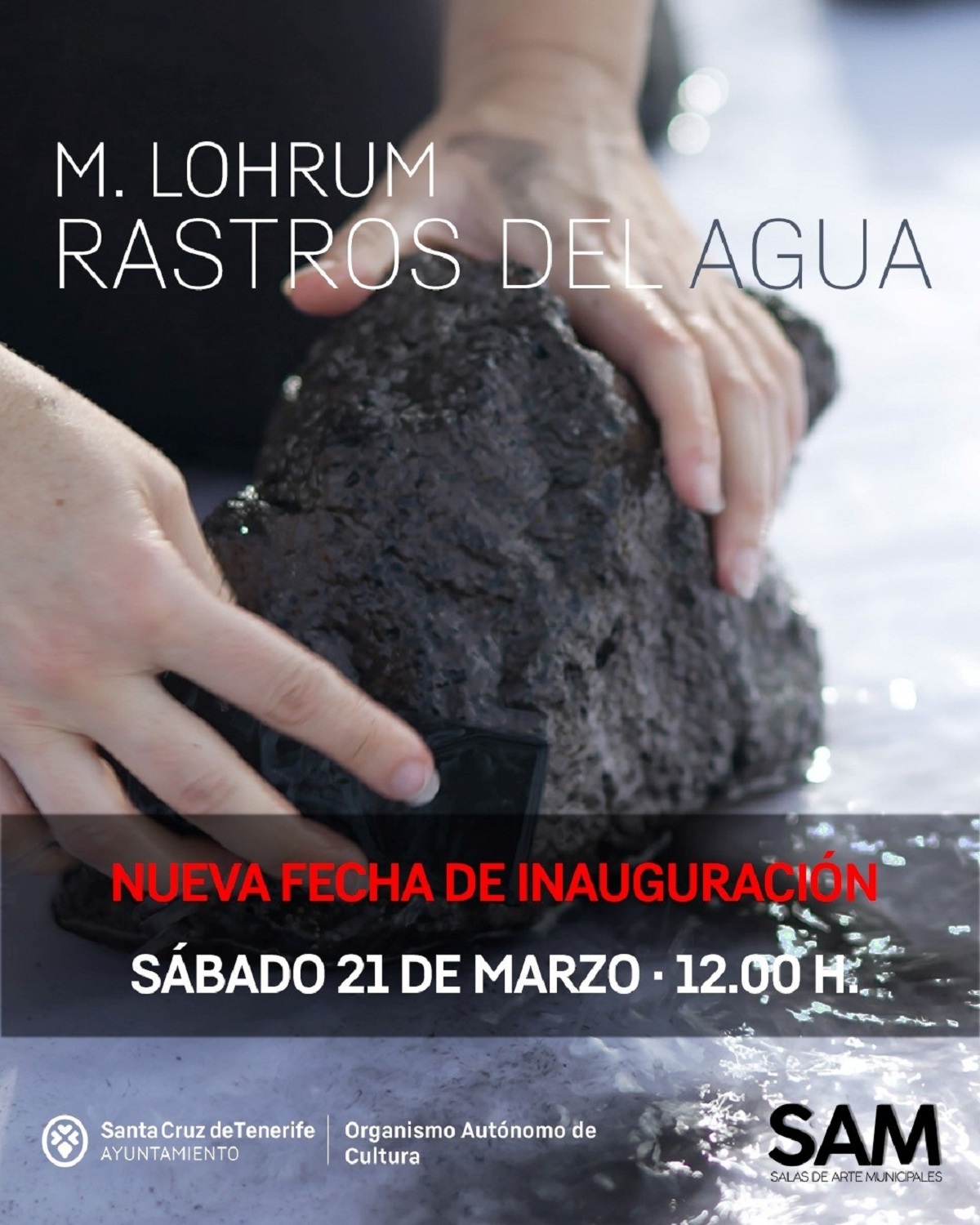 Santa Cruz presenta “Rastros del Agua”, de M. Lohrum, en Los Lavaderos