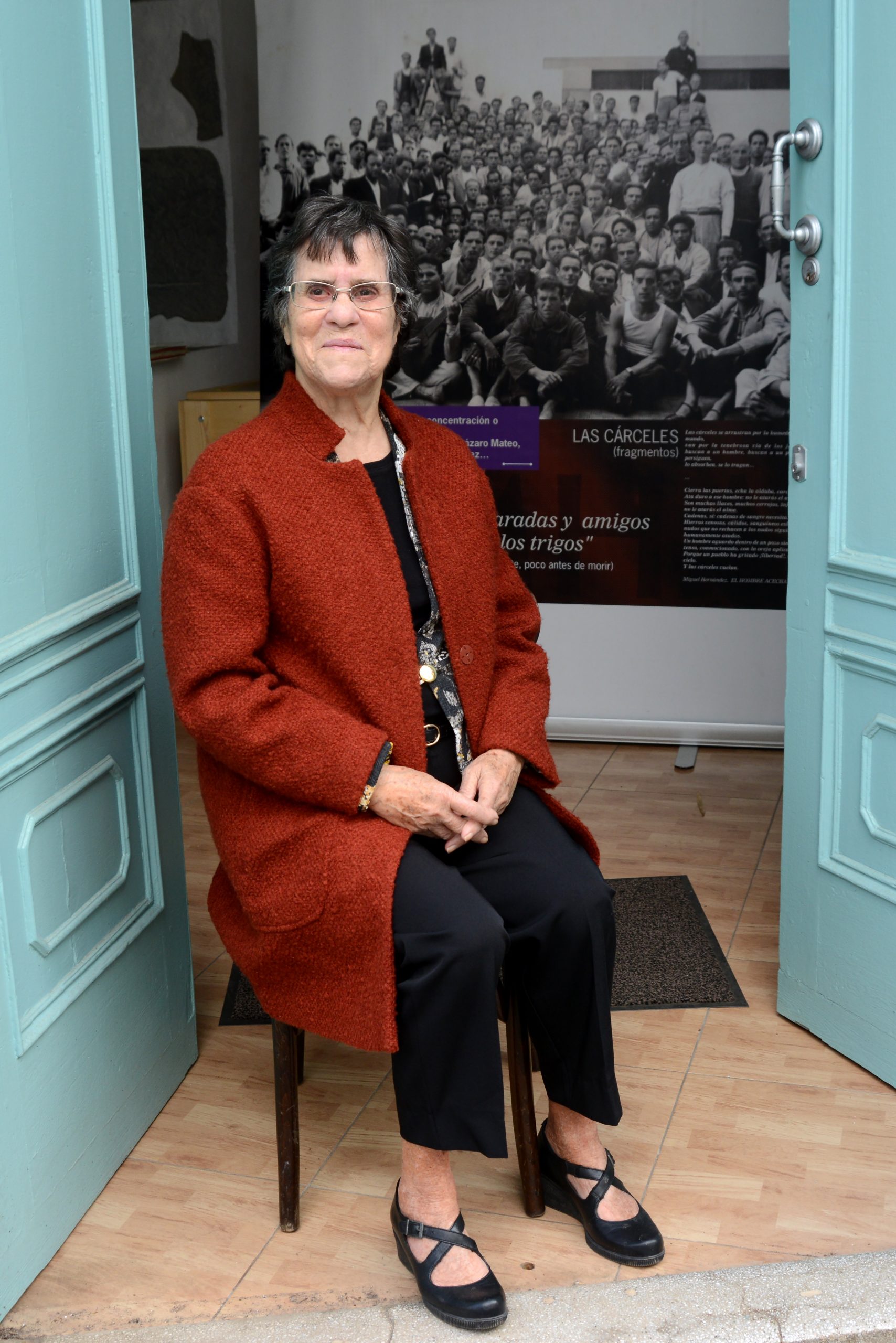 La activista por la memoria de los represaliados, Pino Sosa, protagoniza un encuentro alrededor de la muestra ‘Prohibido escuchar’