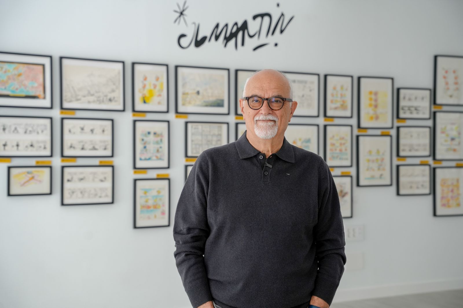 JL Martín, «Esta exposición y el libro son lo más importante que se ha hecho sobre mi obra»