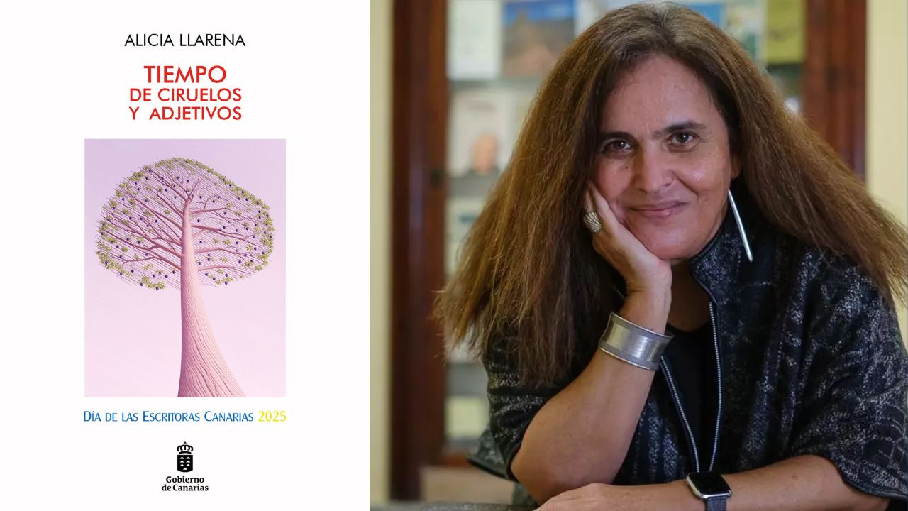 El Gobierno de Canarias edita la antología ‘Tiempo de ciruelos y adjetivos’ de Alicia Llarena